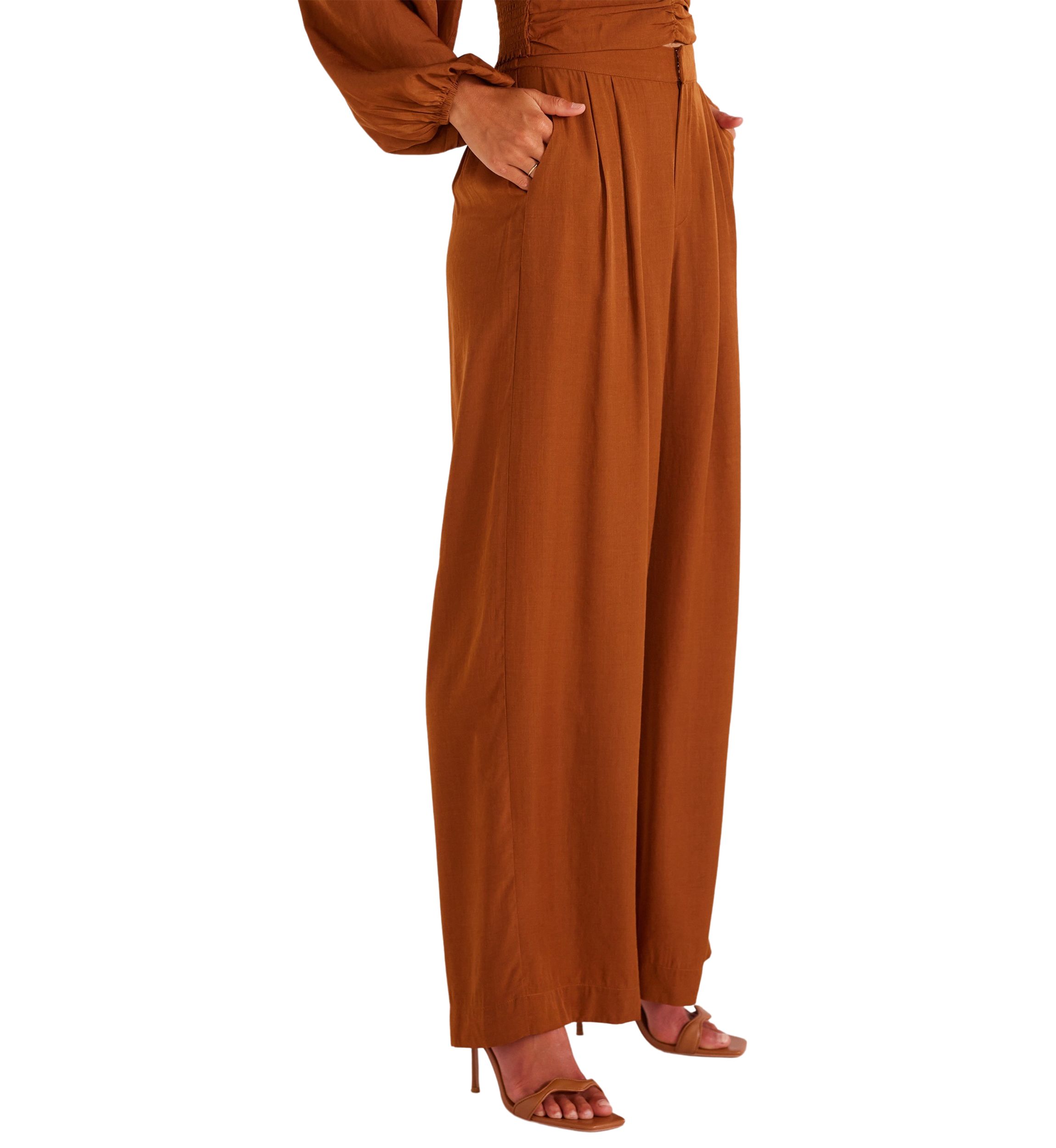 Womens Eva Wide Leg Pants