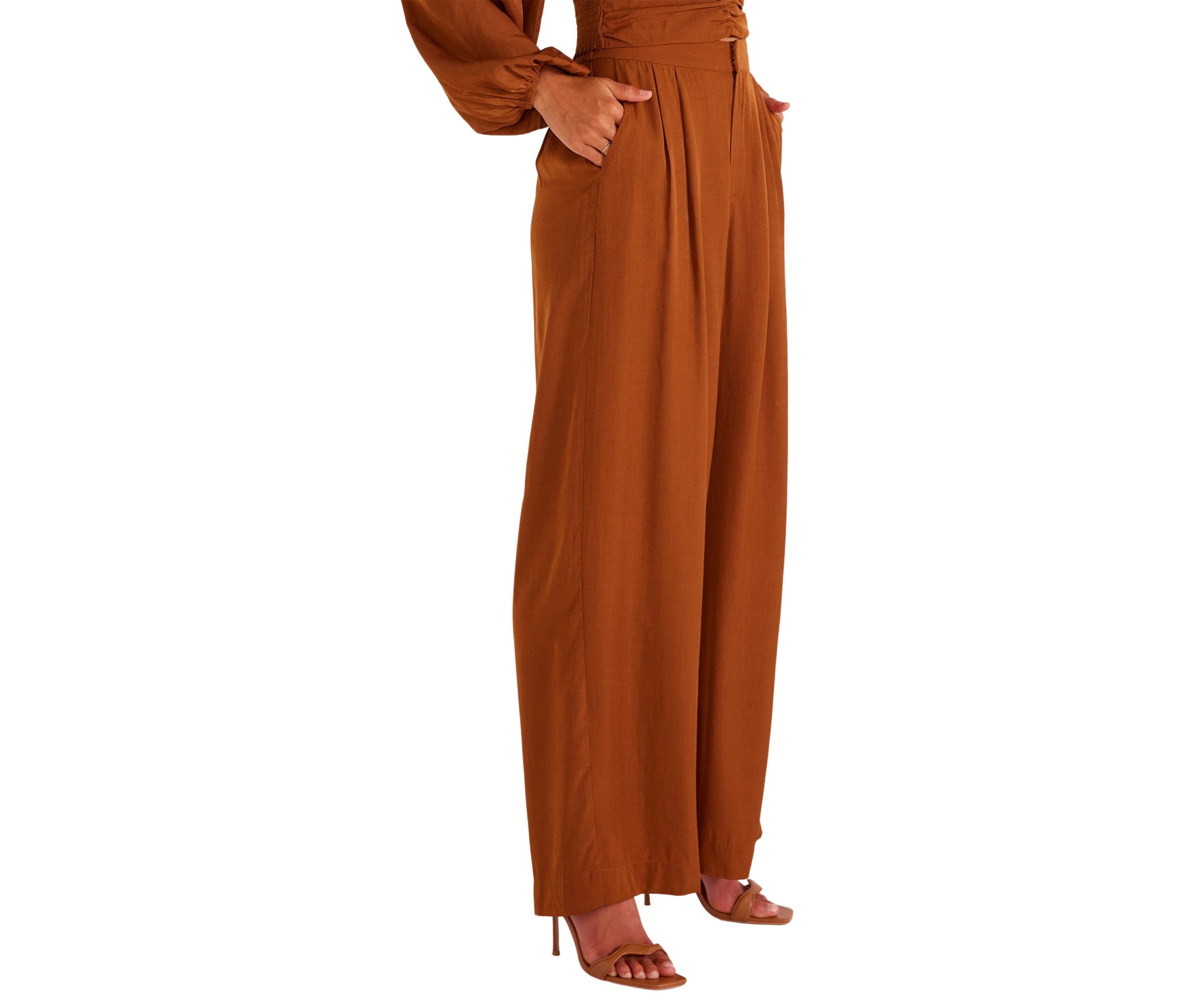 Womens Eva Wide Leg Pants