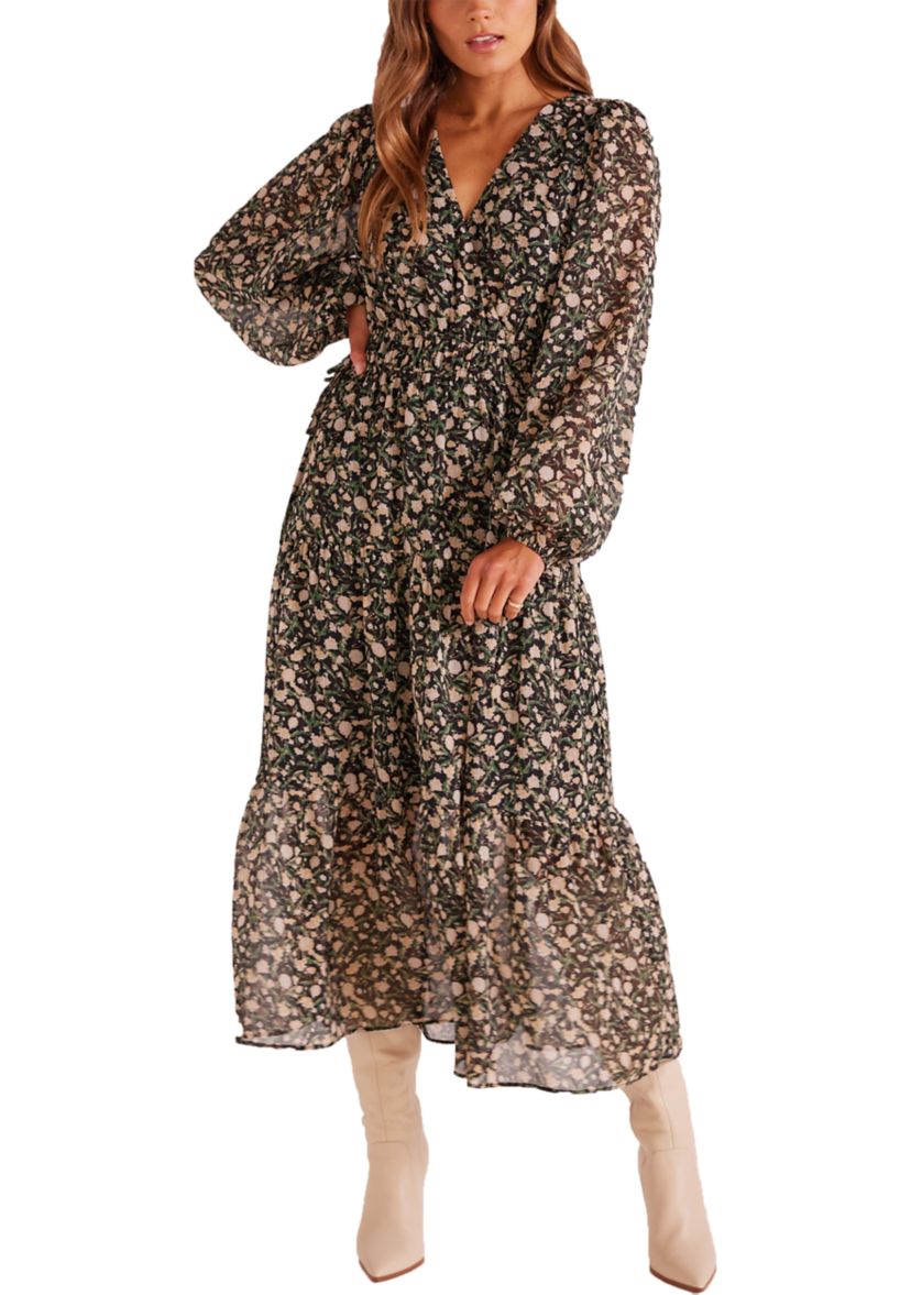 Womens Heather Midi Dress
