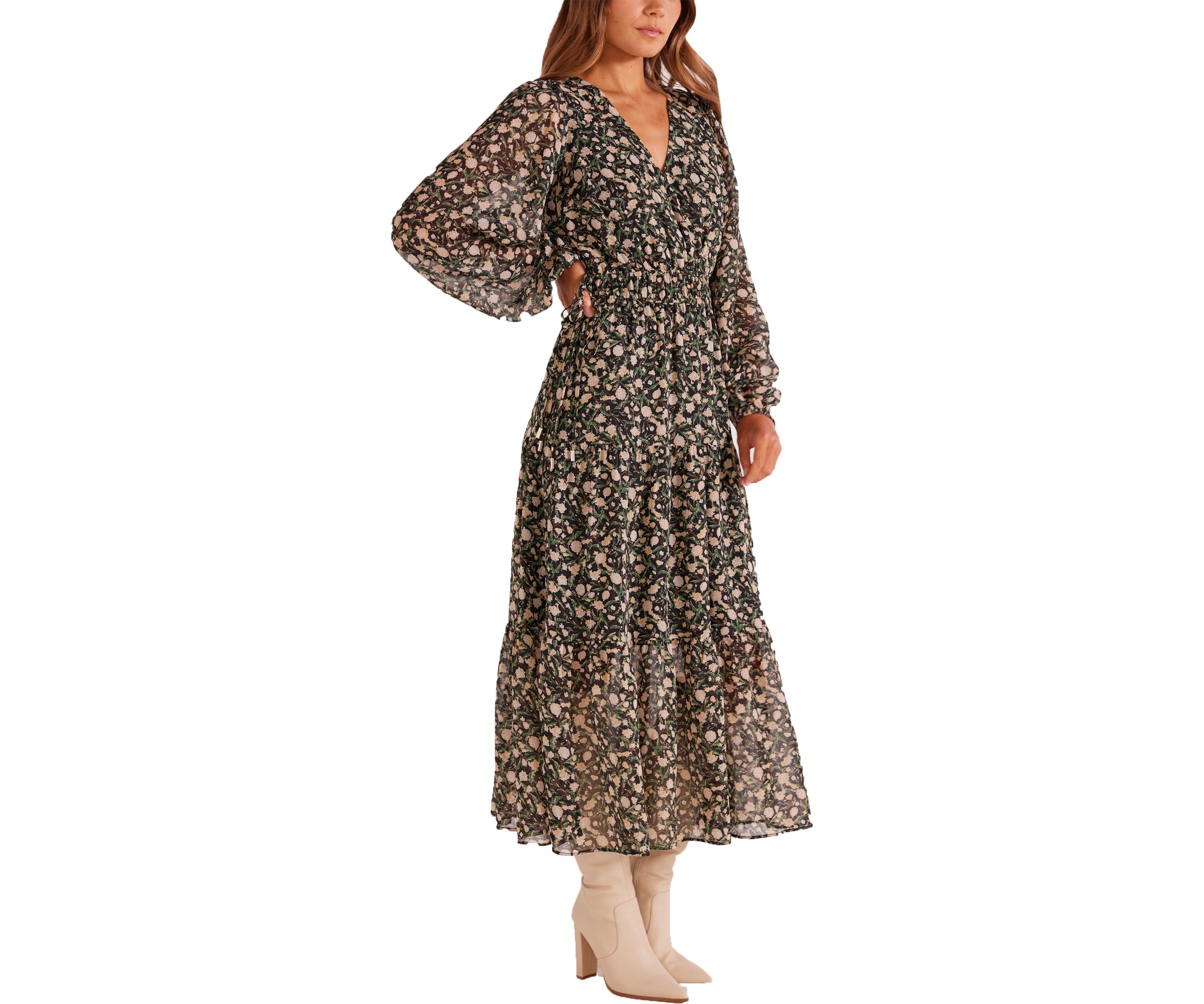 Womens Heather Midi Dress
