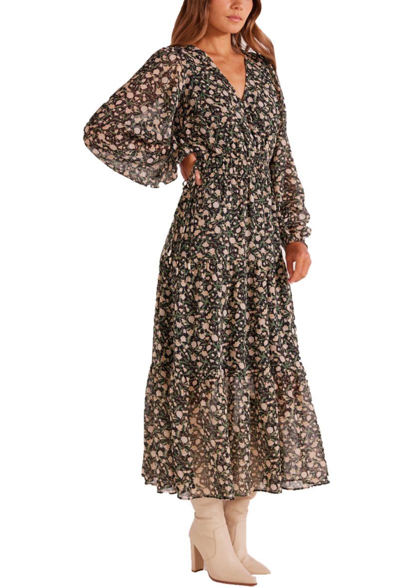 Womens Heather Midi Dress