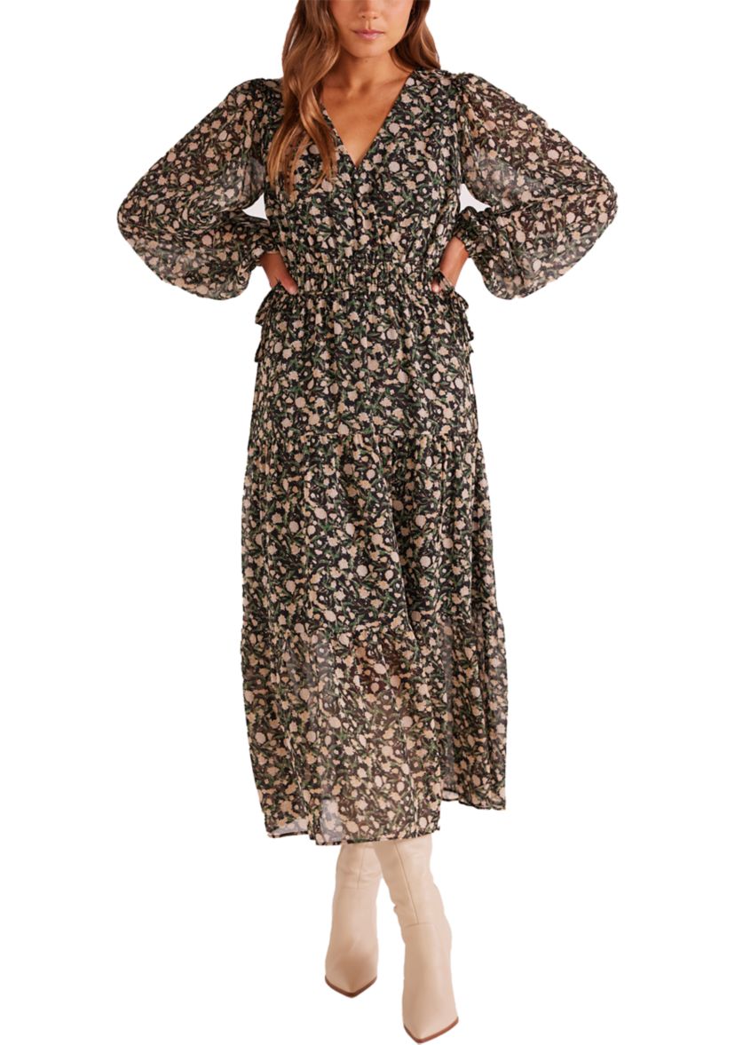 Womens Heather Midi Dress