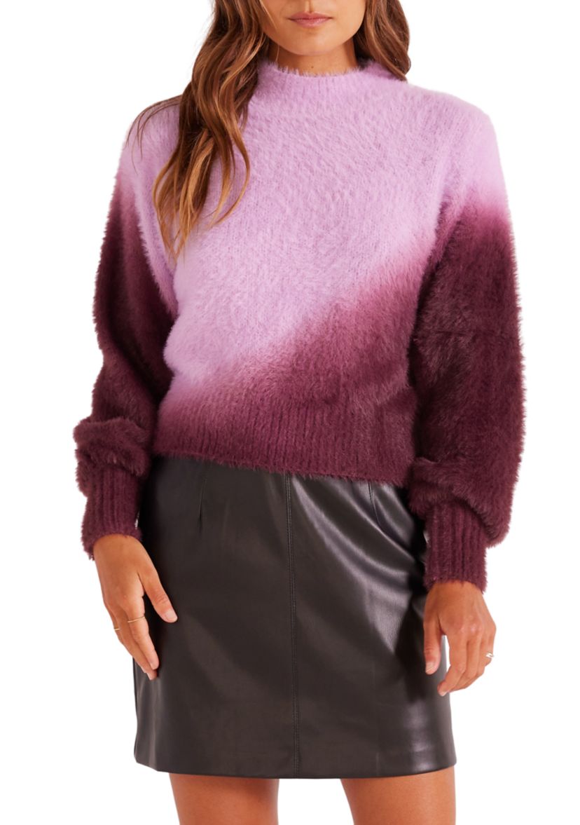 Womens Nola Dip Dyed Sweater