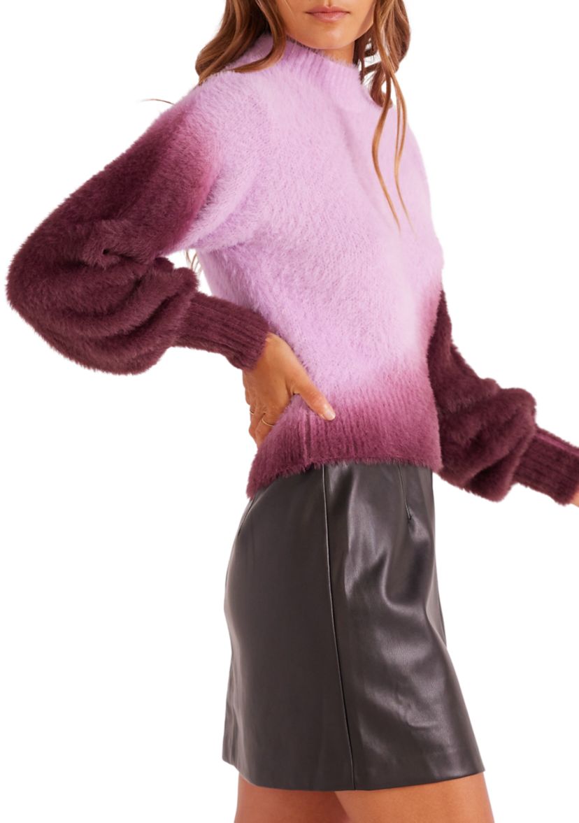 Womens Nola Dip Dyed Sweater