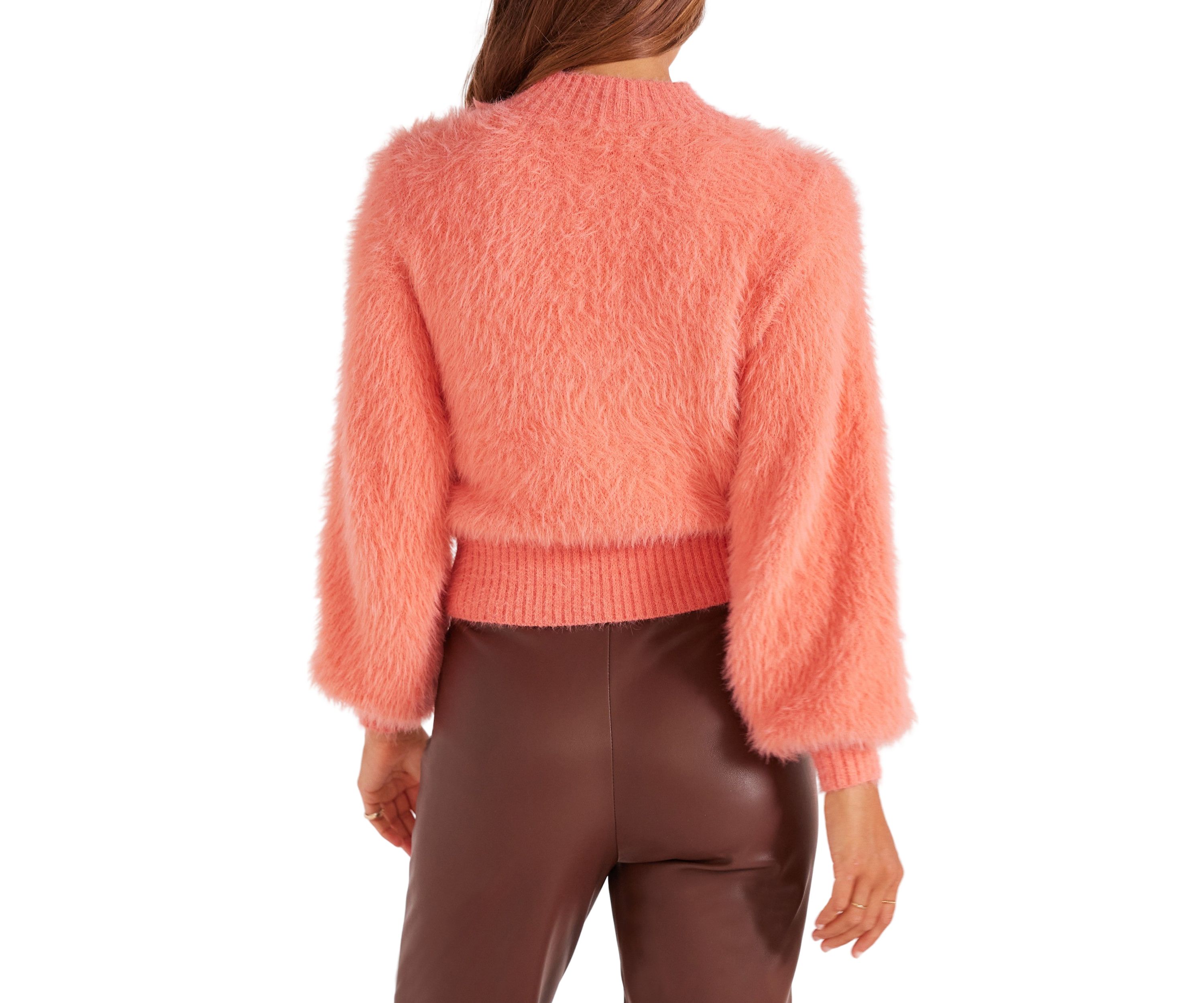 Womens Luma Fluffy Sweater