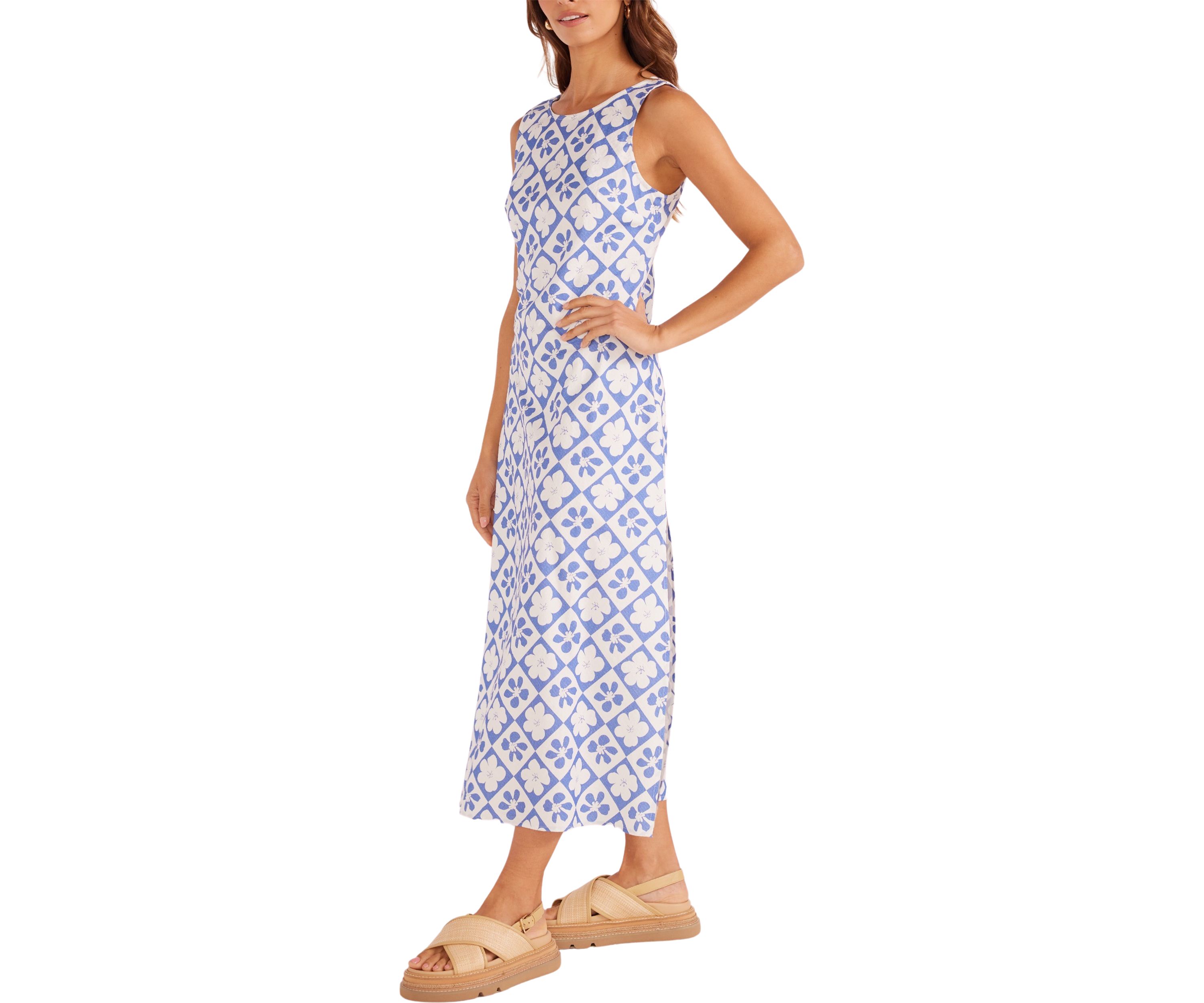 Womens Vivi Midi Dress