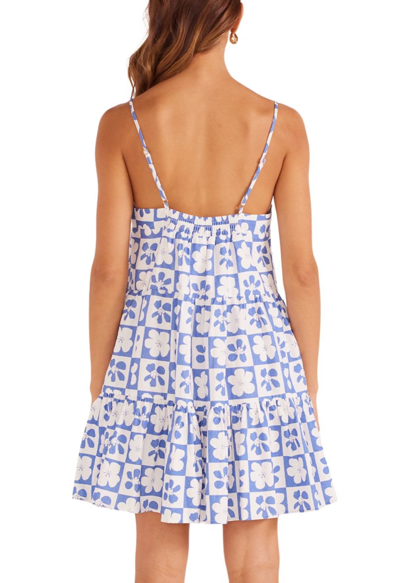 Womens Vivi Tiered Midi Dress