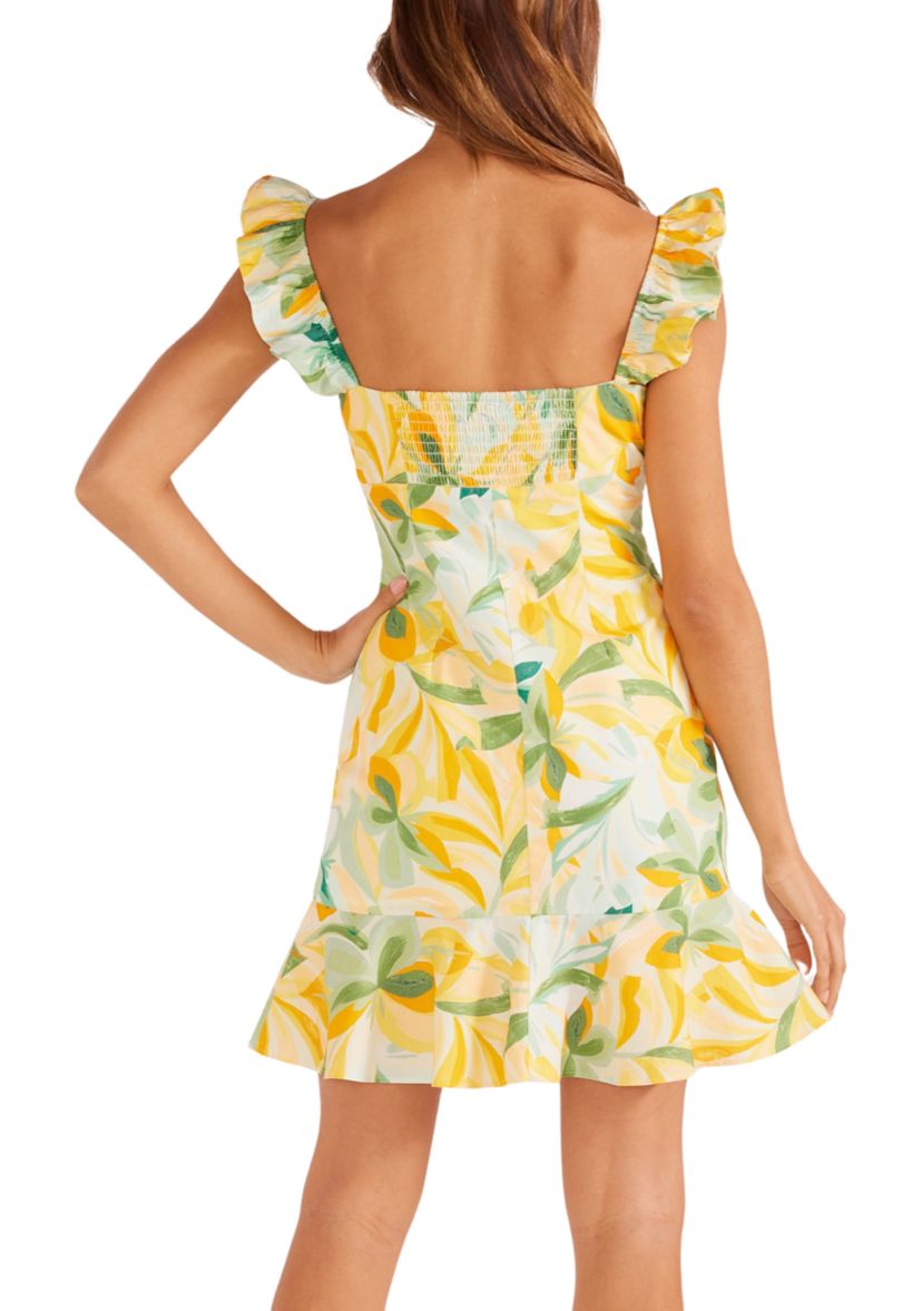 Solstice Tie Front Mini Dress 