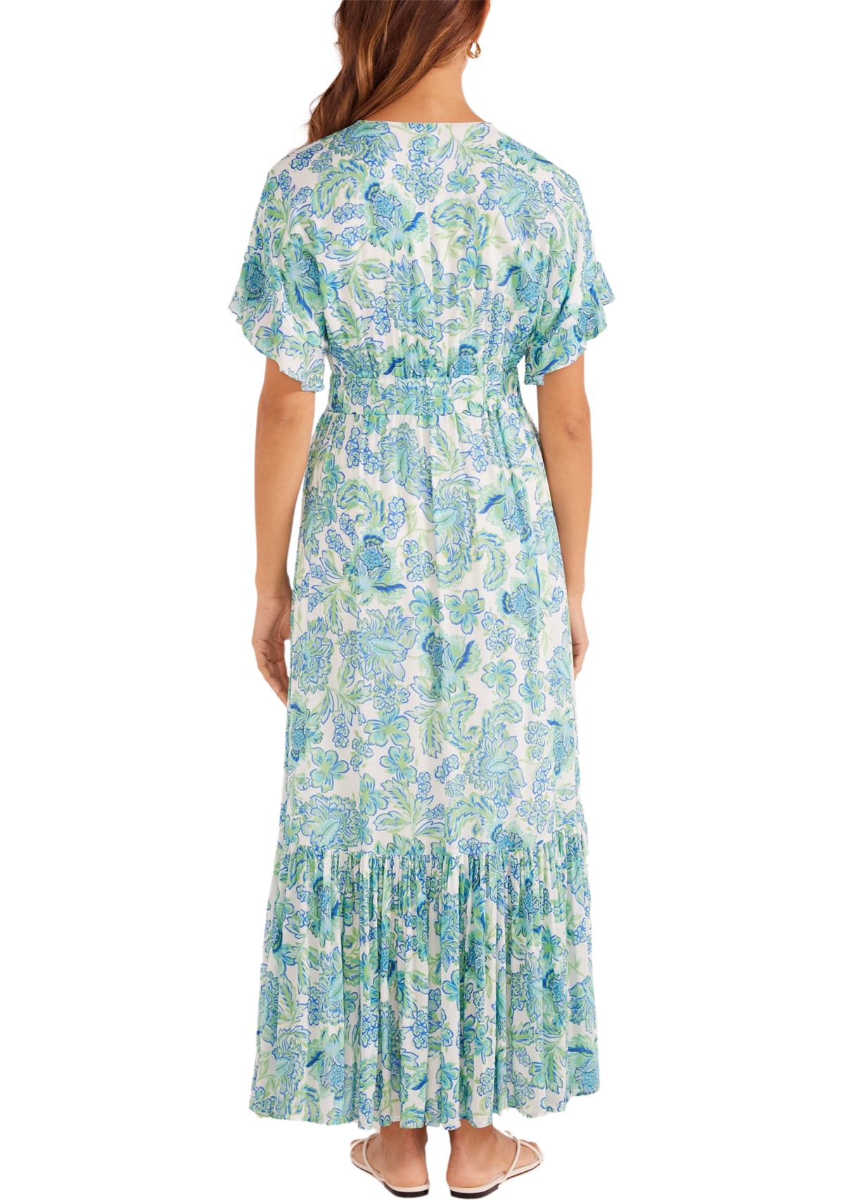 Womens Alessia Flutter Maxi Dress
