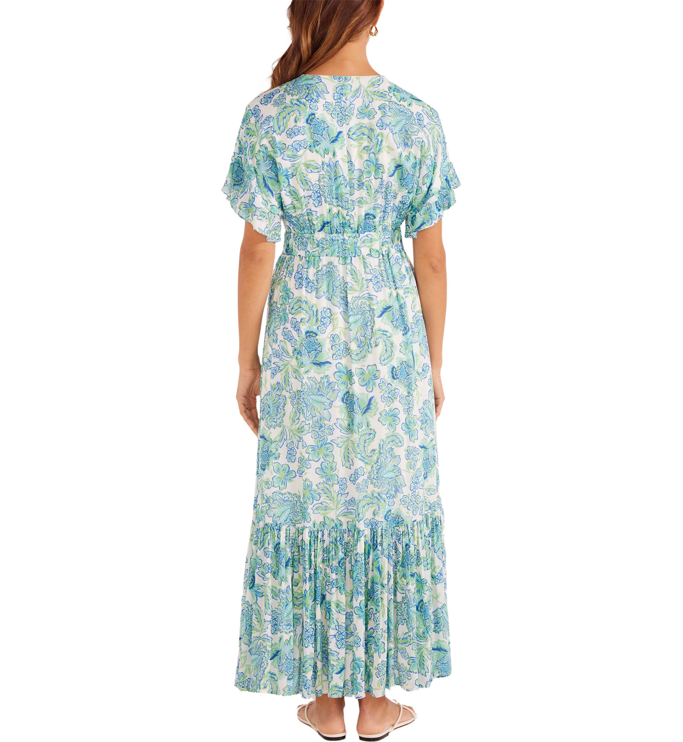 Womens Alessia Flutter Maxi Dress