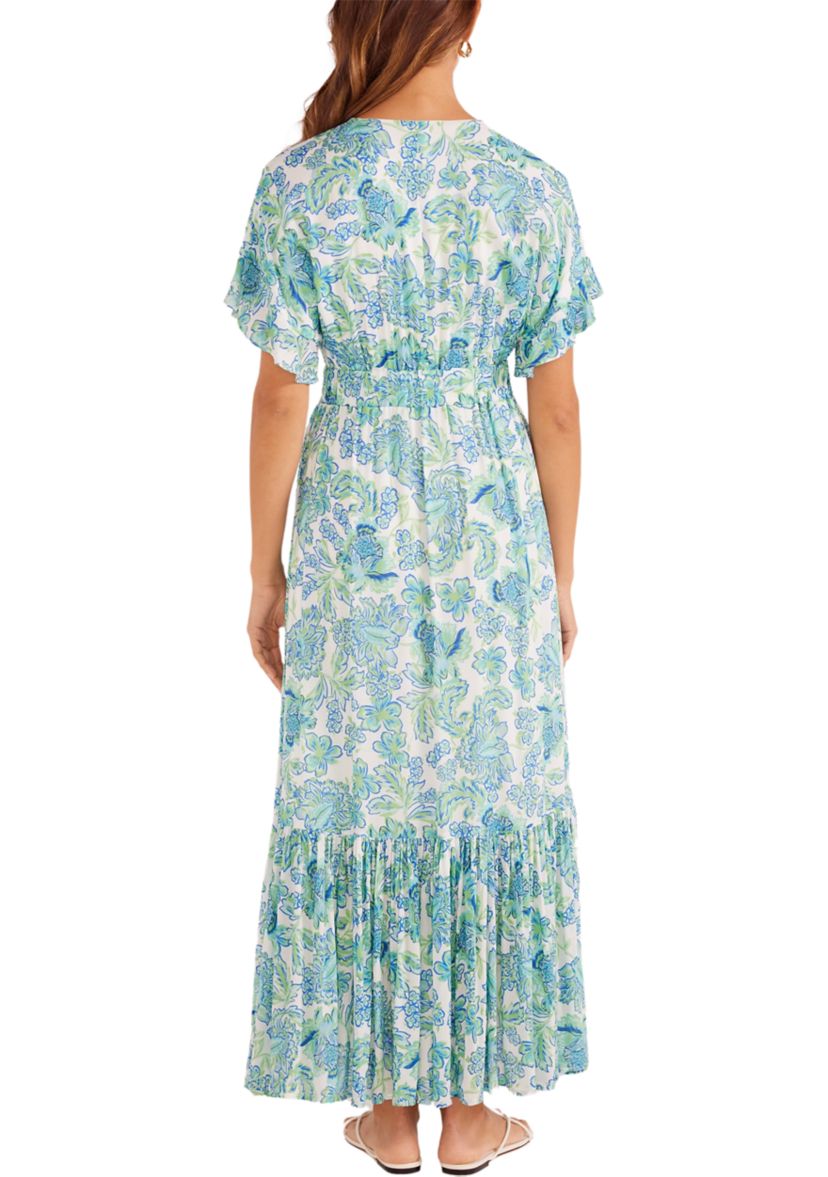 Womens Alessia Flutter Maxi Dress