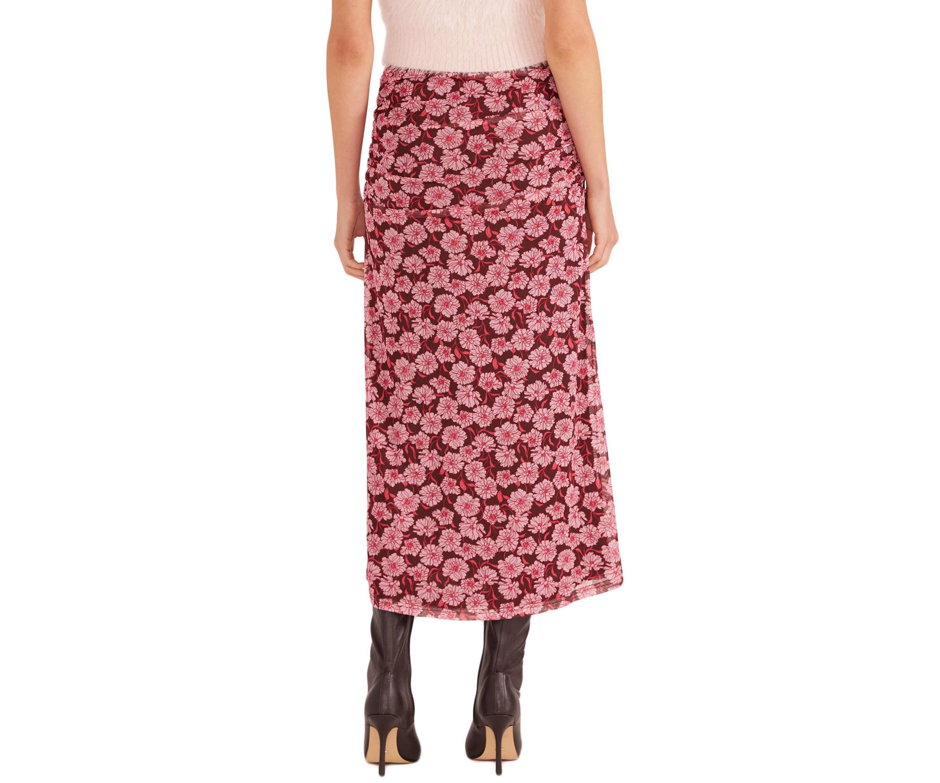 Womens Dakota Mesh Midi Skirt 