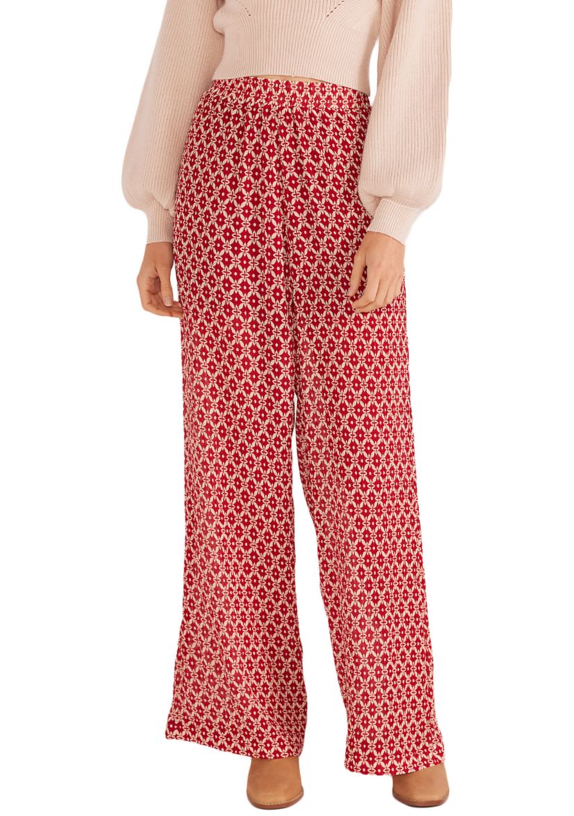 Womens Annie Wide Leg Pants