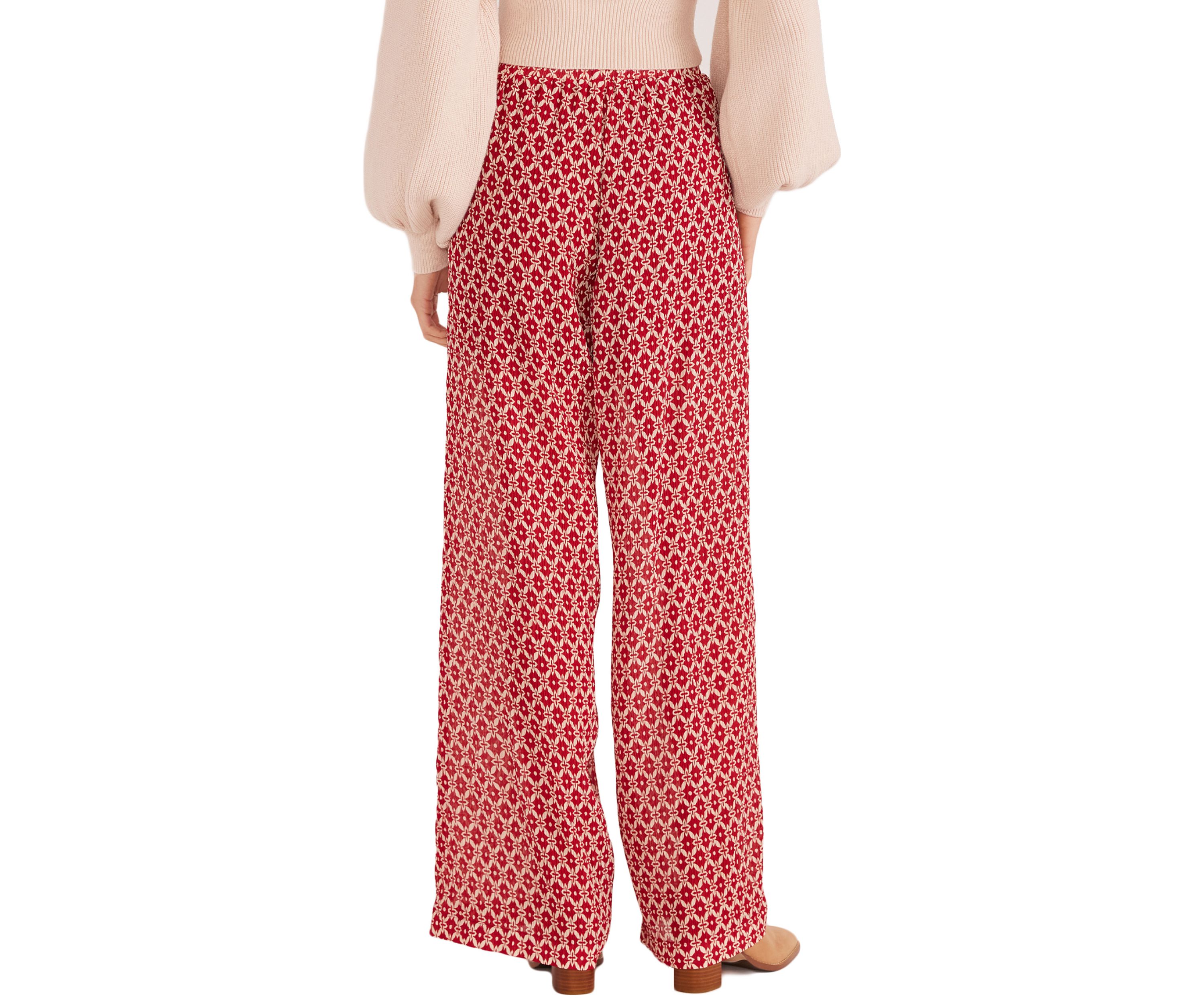 Womens Annie Wide Leg Pants