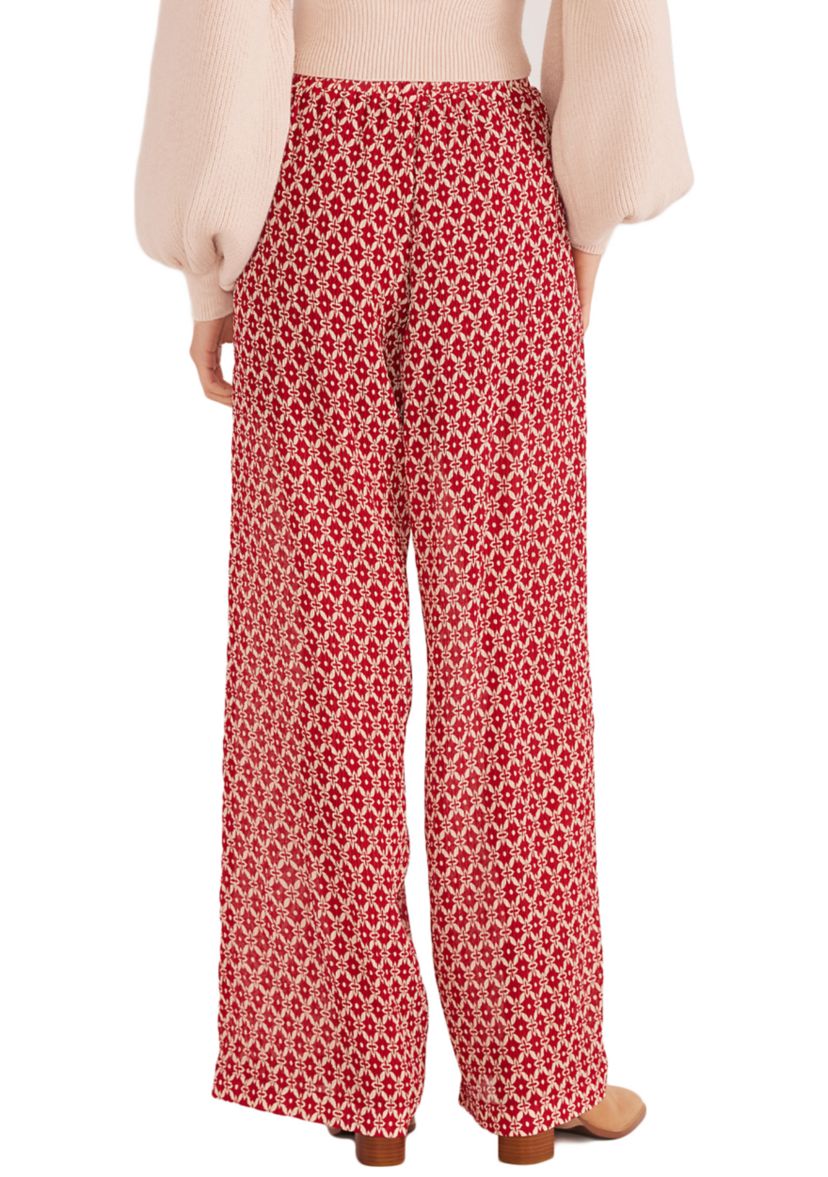 Womens Annie Wide Leg Pants