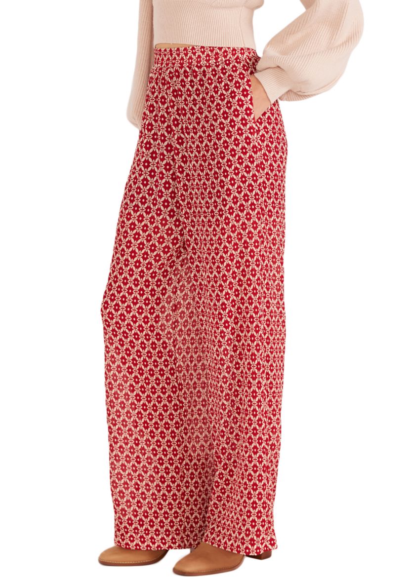 Womens Annie Wide Leg Pants
