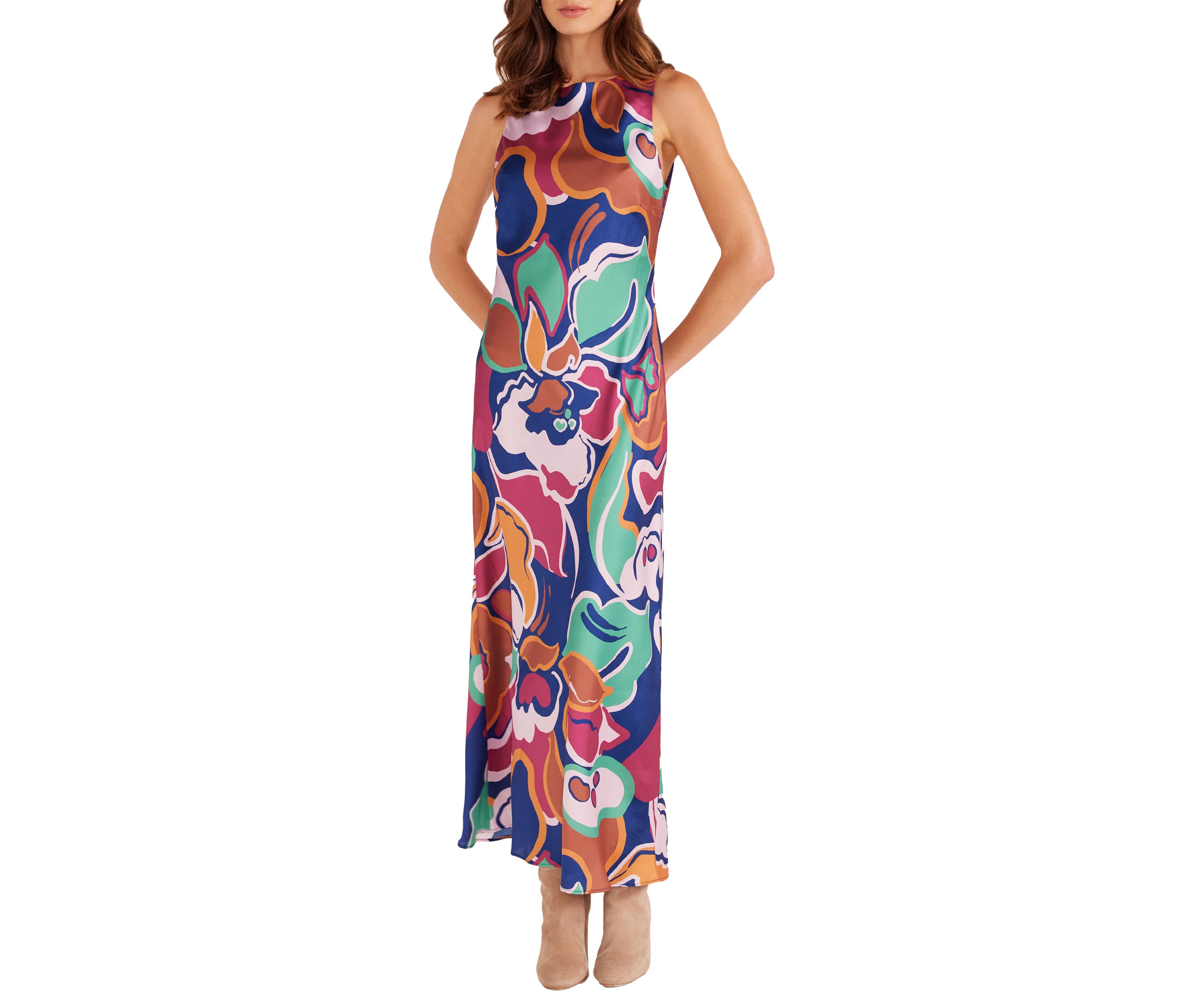 Womens Lottie Bias Midi Dress