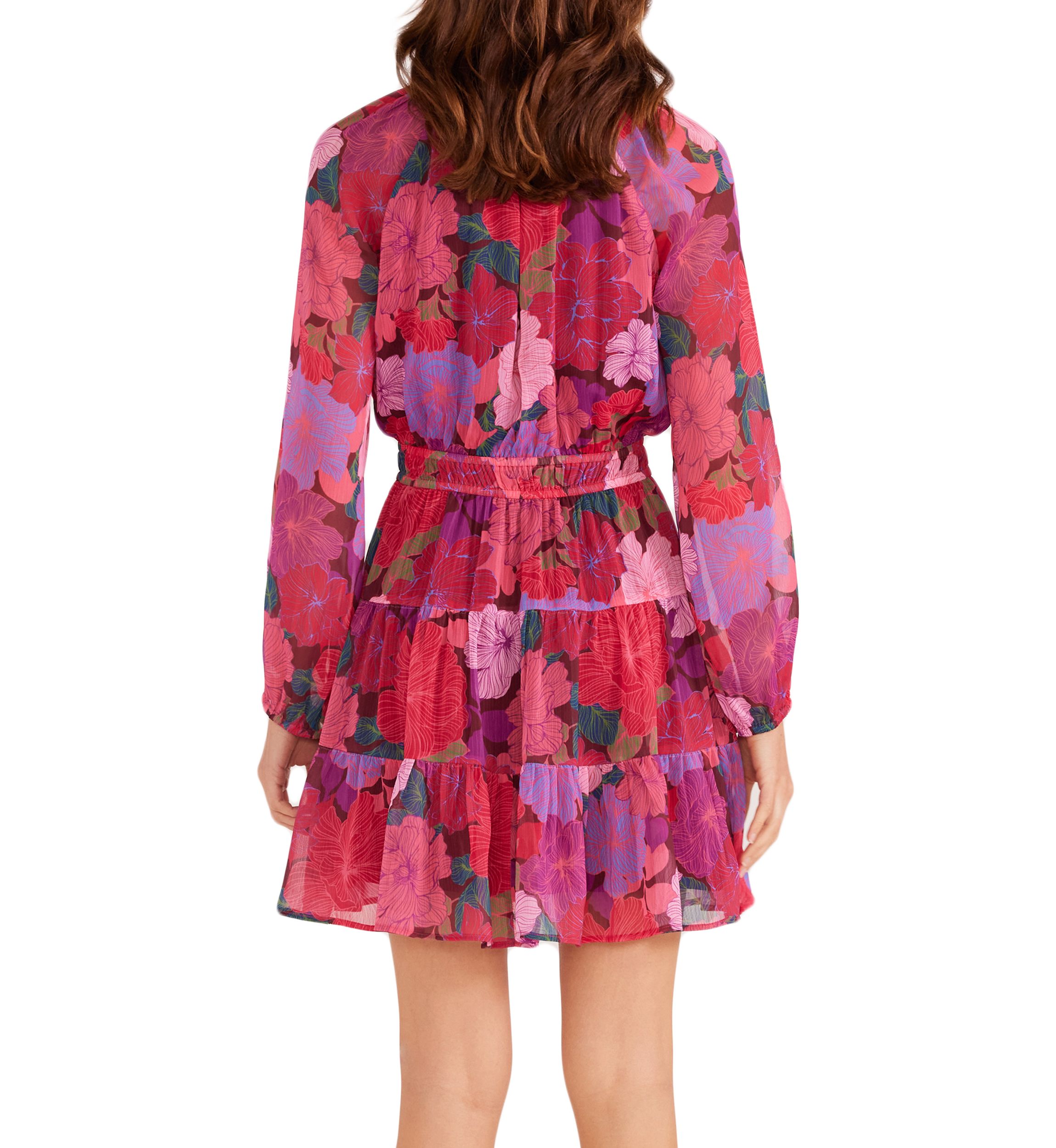 Womens Lexie Long Sleeve Mini Dress