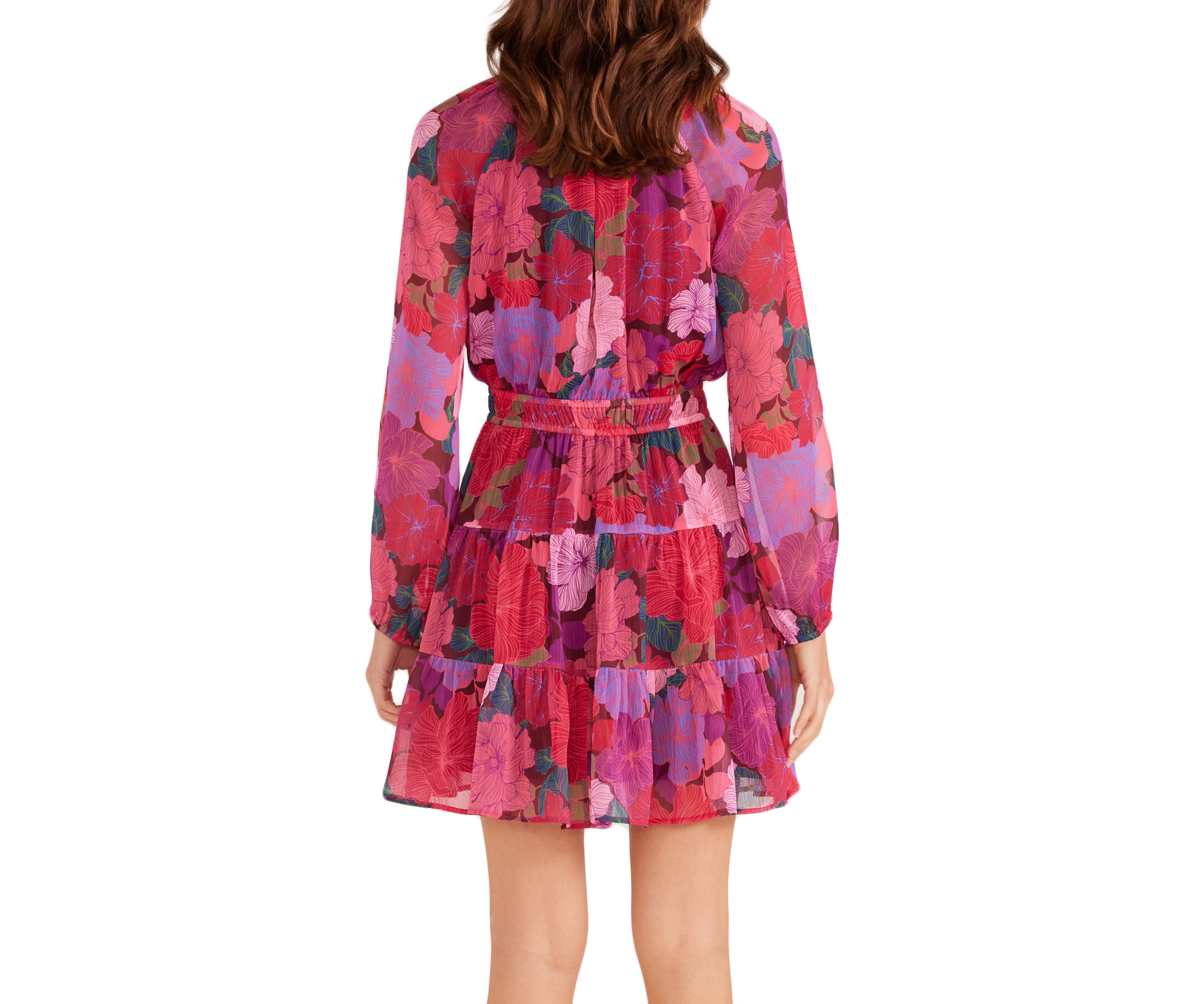 Womens Lexie Long Sleeve Mini Dress