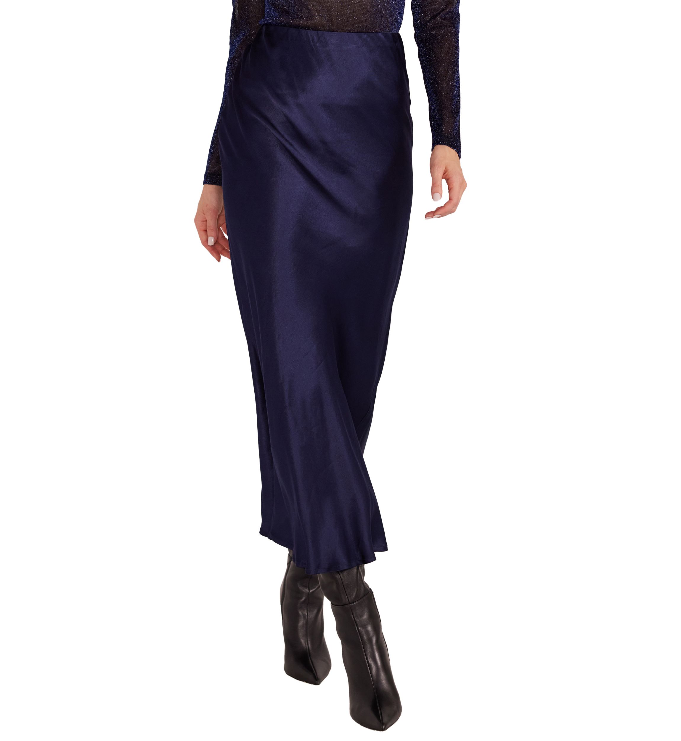 Womens Lumina Bias Slip Skirt 
