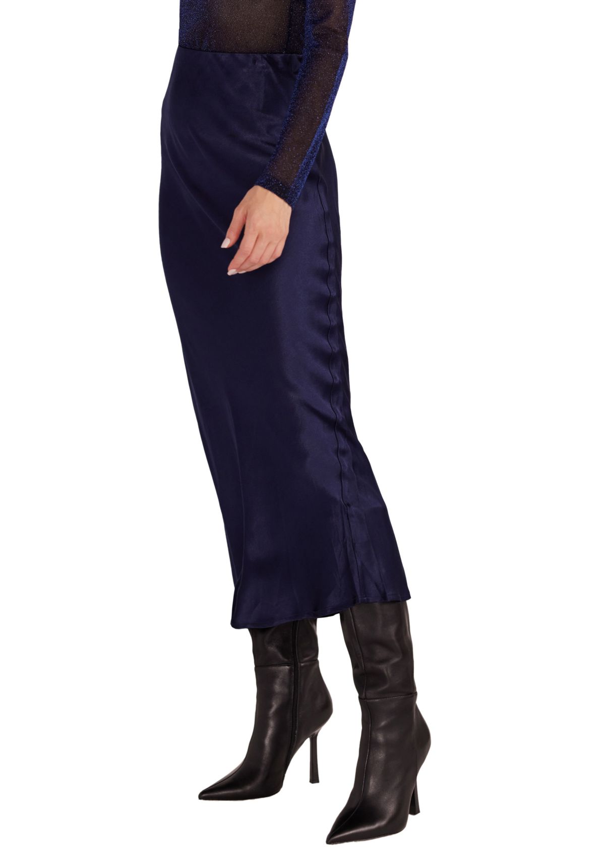 Womens Lumina Bias Slip Skirt 