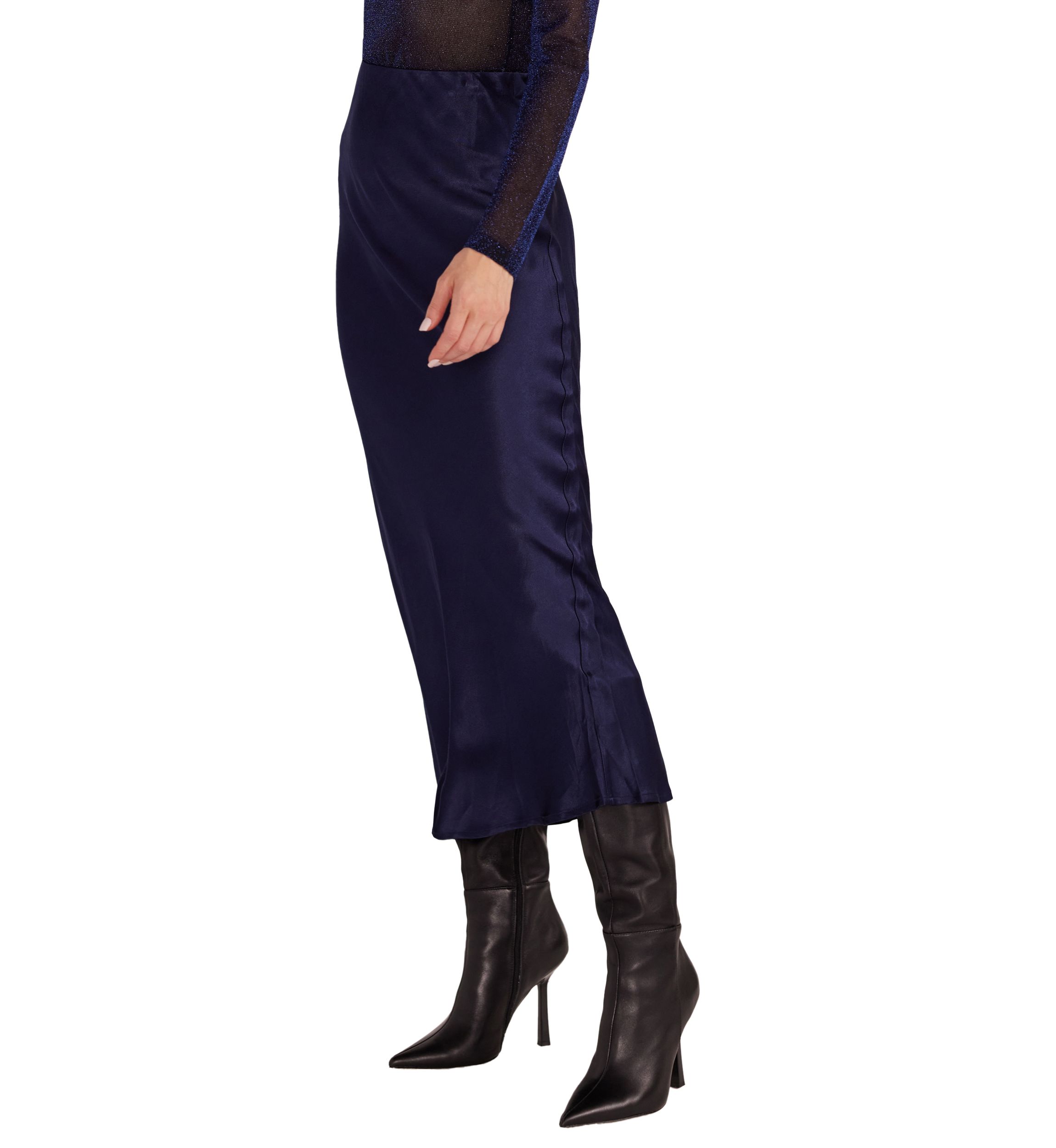 Womens Lumina Bias Slip Skirt 