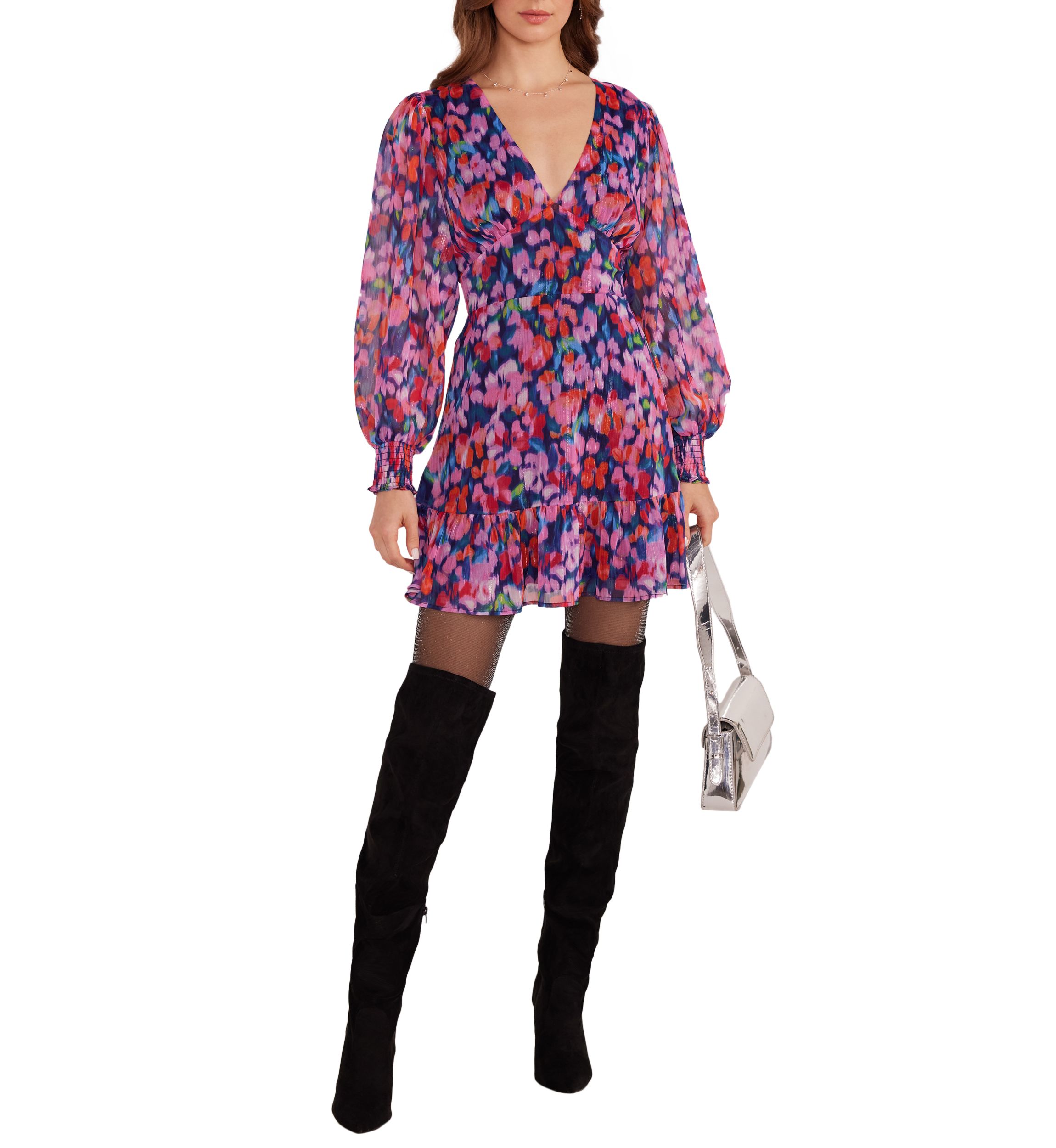 Womens Calista Mini Dress