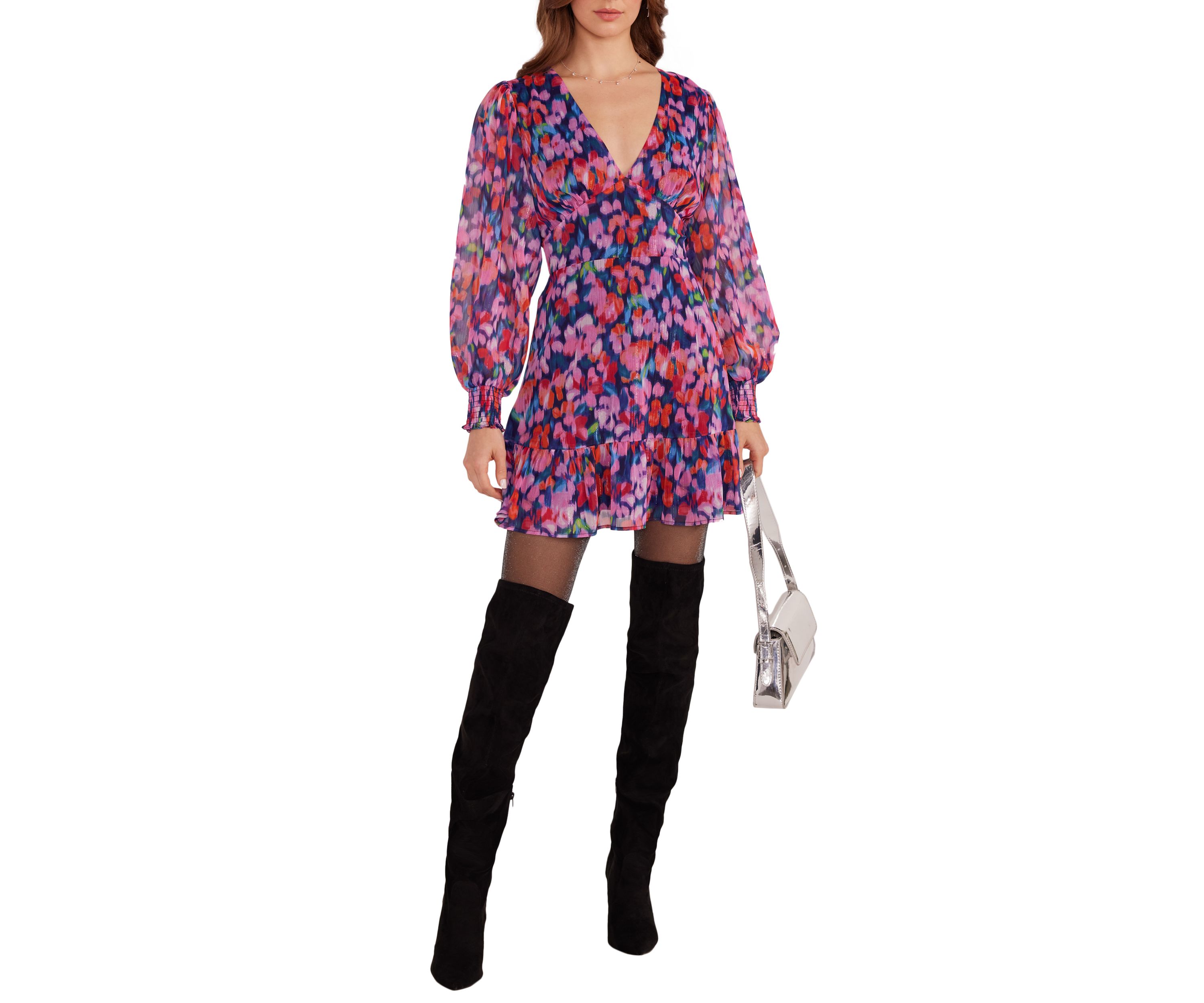 Womens Calista Mini Dress