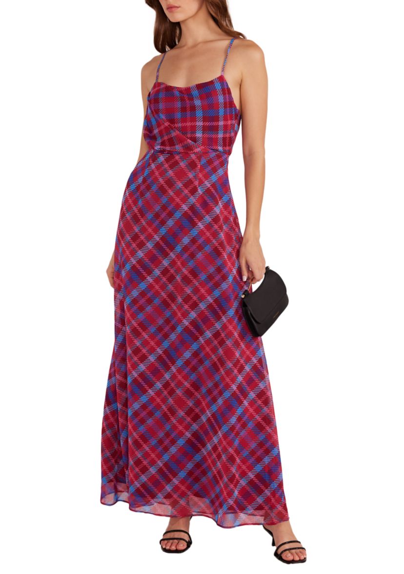 Womens Cosmic Bias Maxi Dress