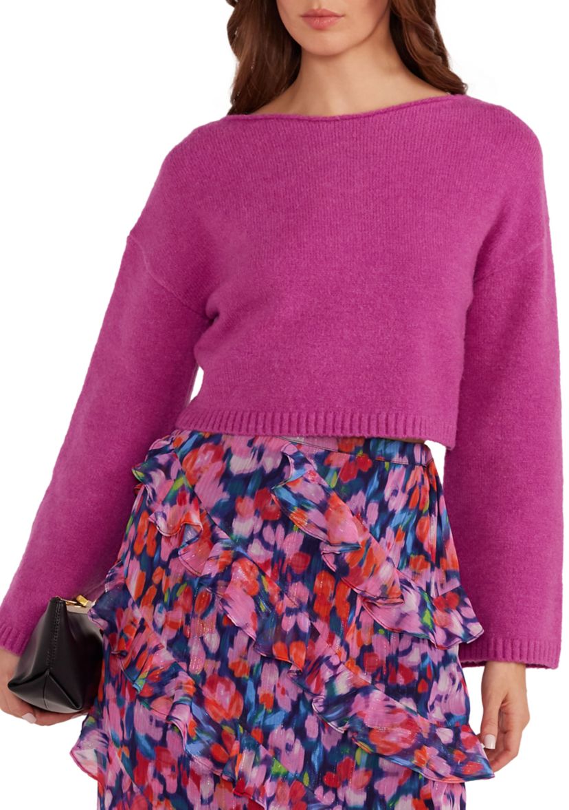 Womens Elissa Cropped Sweater