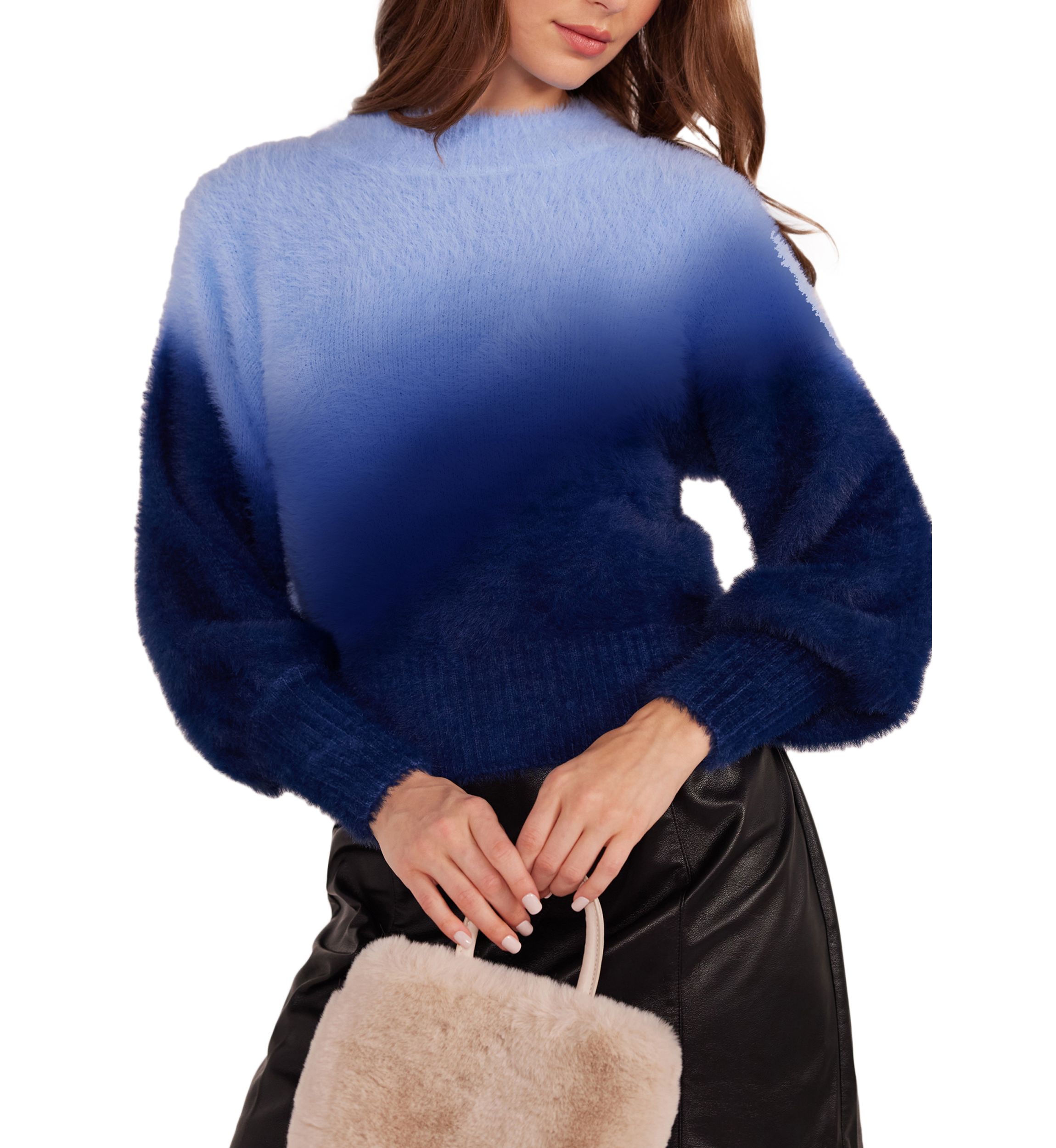 Womens Nyx Ombré Knit Sweater