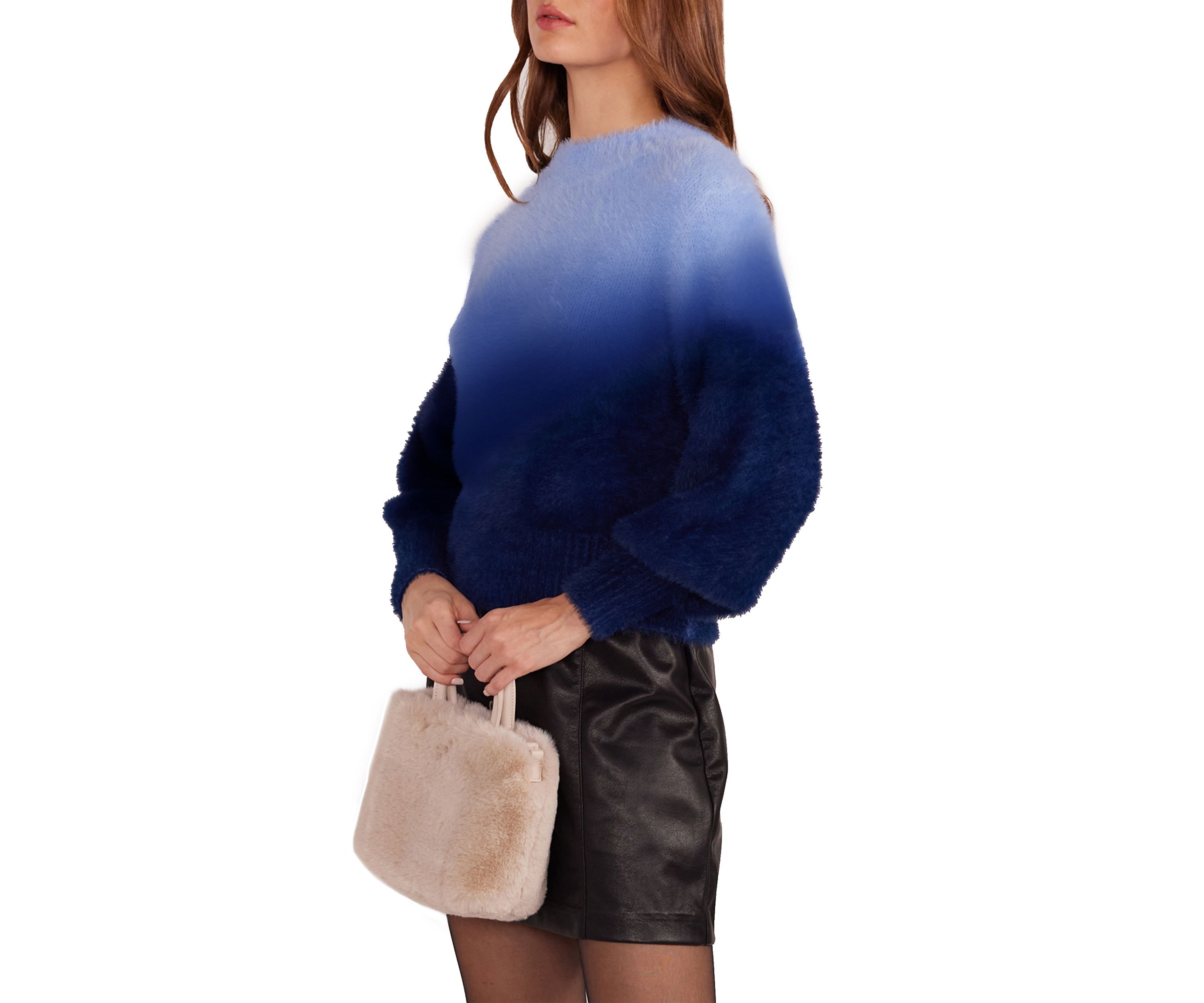 Womens Nyx Ombré Knit Sweater