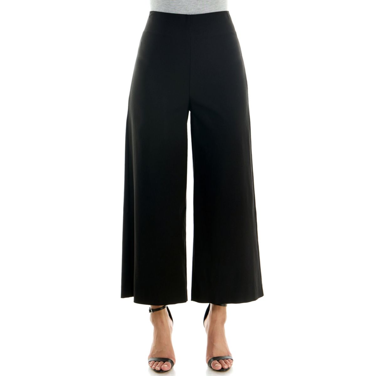 Millinenium wide leg zipper back pant