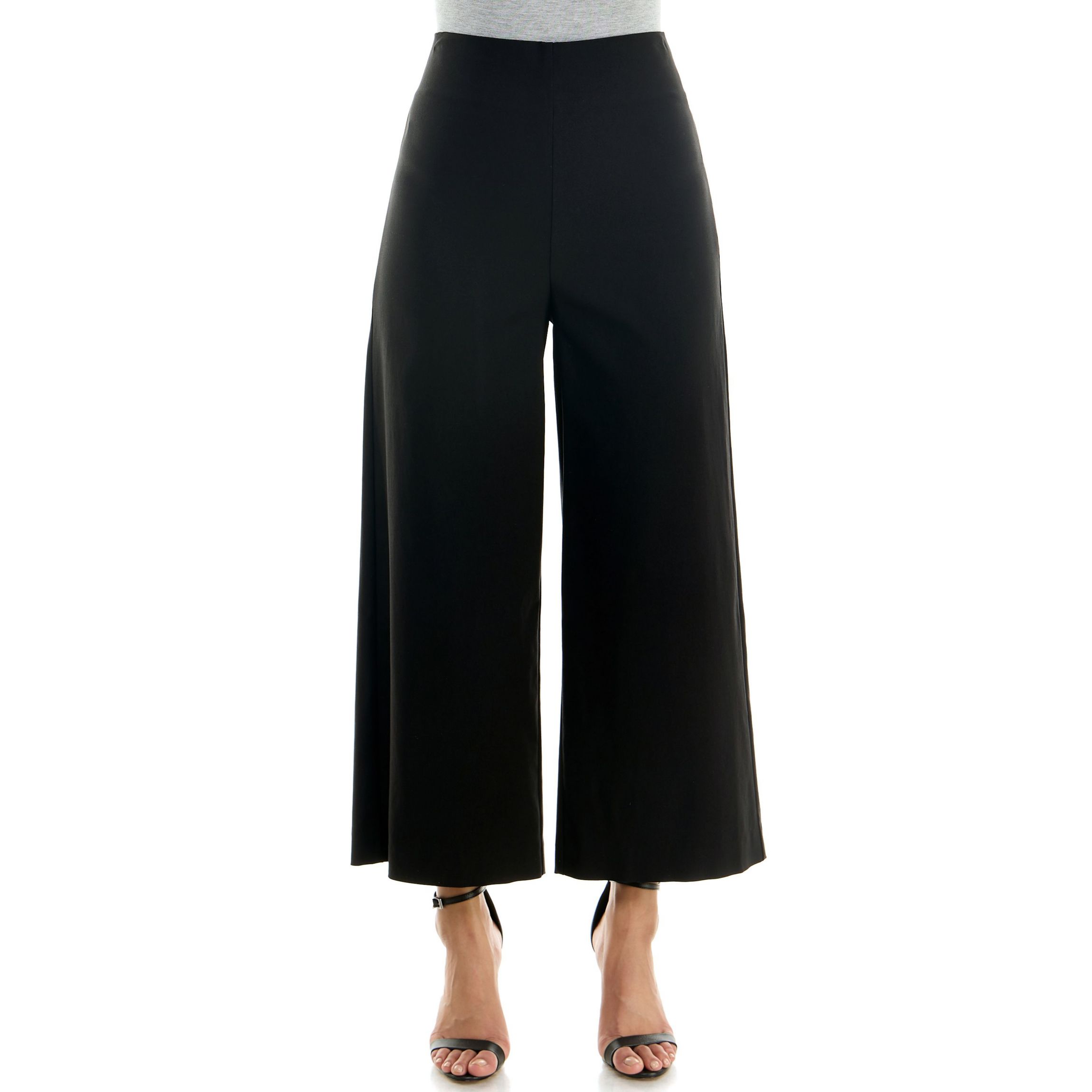 Millinenium wide leg zipper back pant
