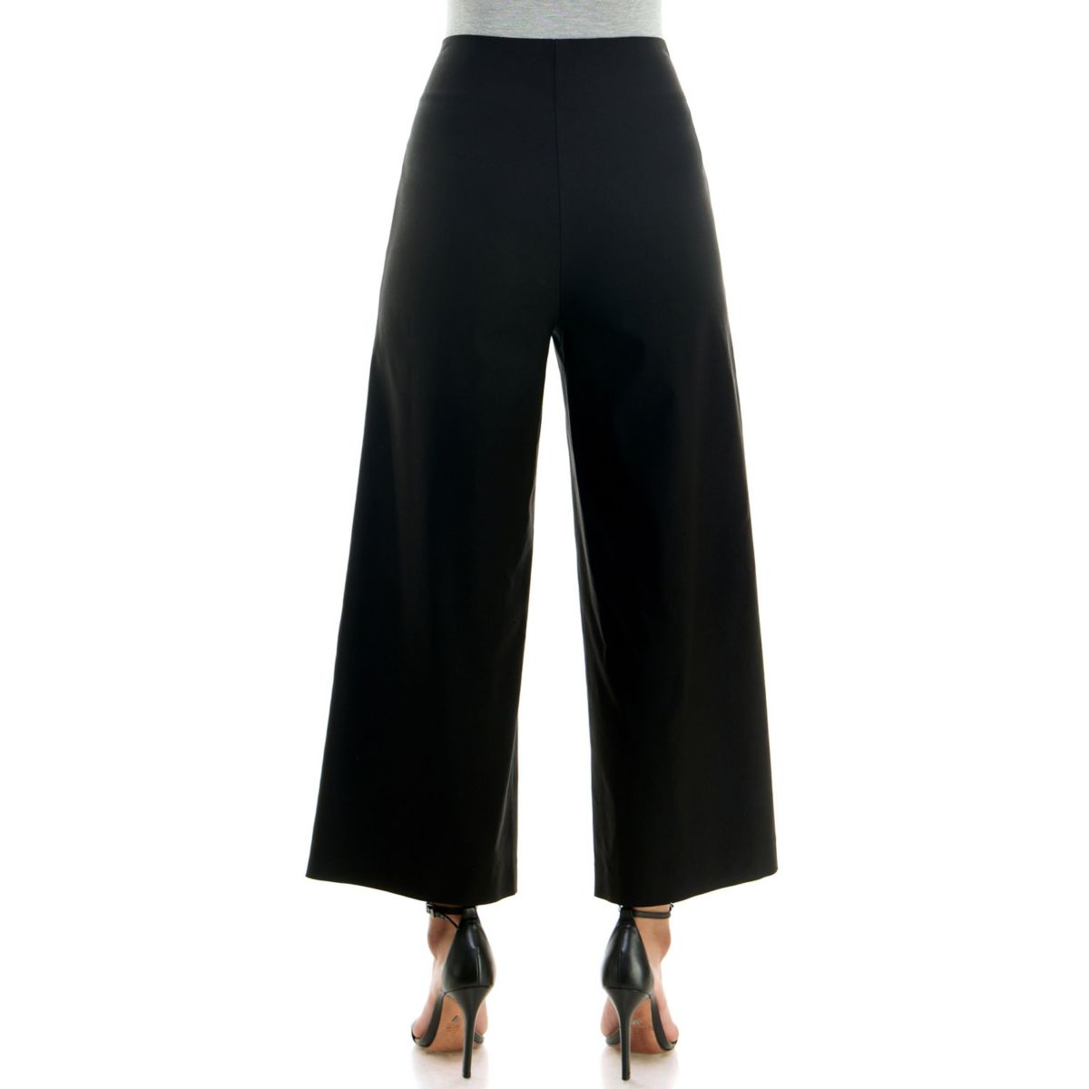 Millinenium wide leg zipper back pant