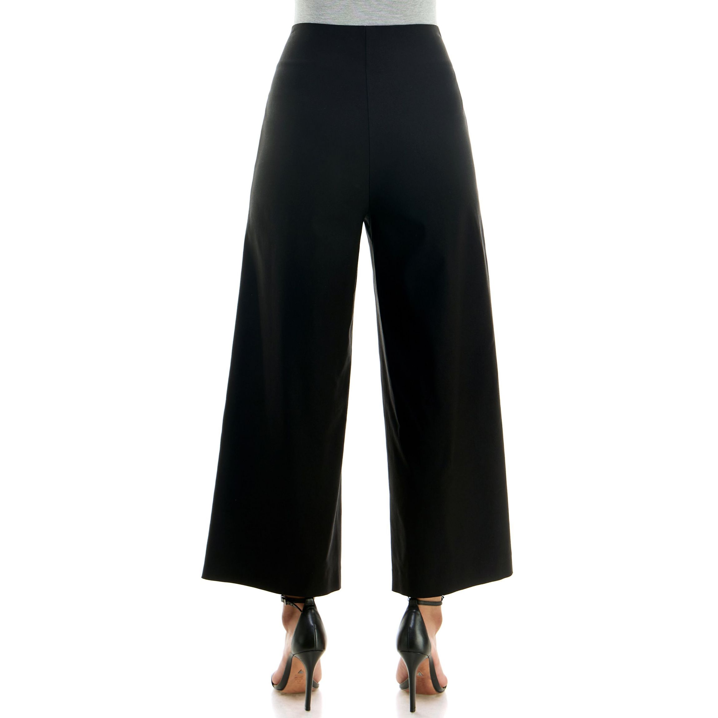 Millinenium wide leg zipper back pant
