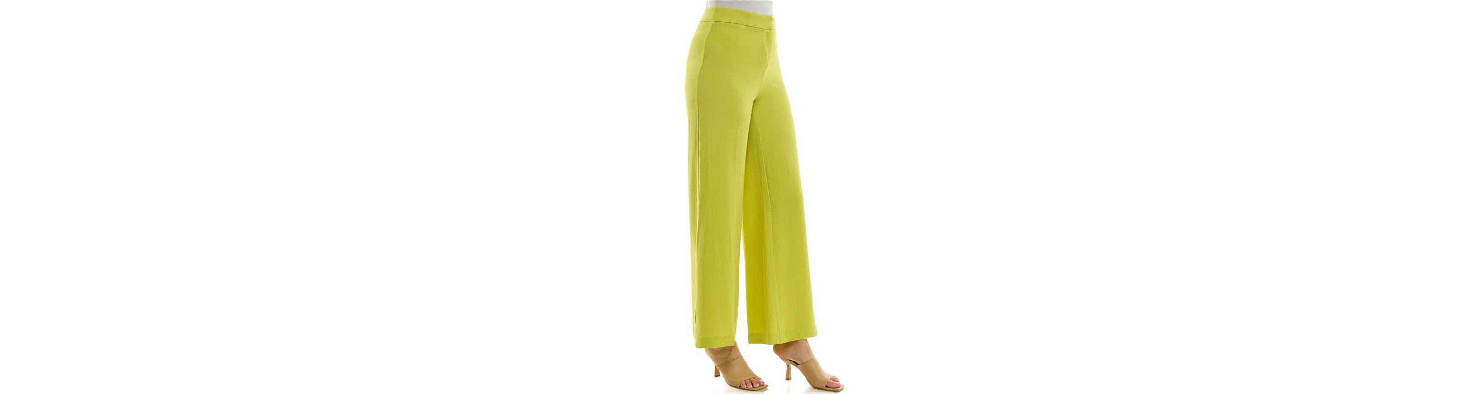 High-Waisted Wide Leg Full Length Crepe Fashion Pant
