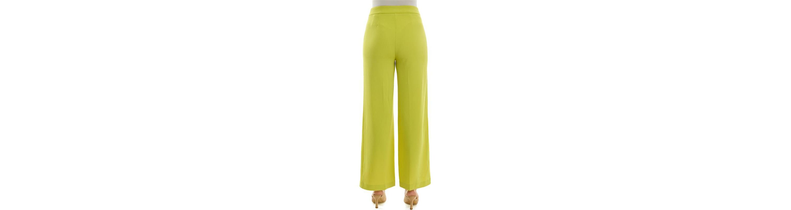 High-Waisted Wide Leg Full Length Crepe Fashion Pant