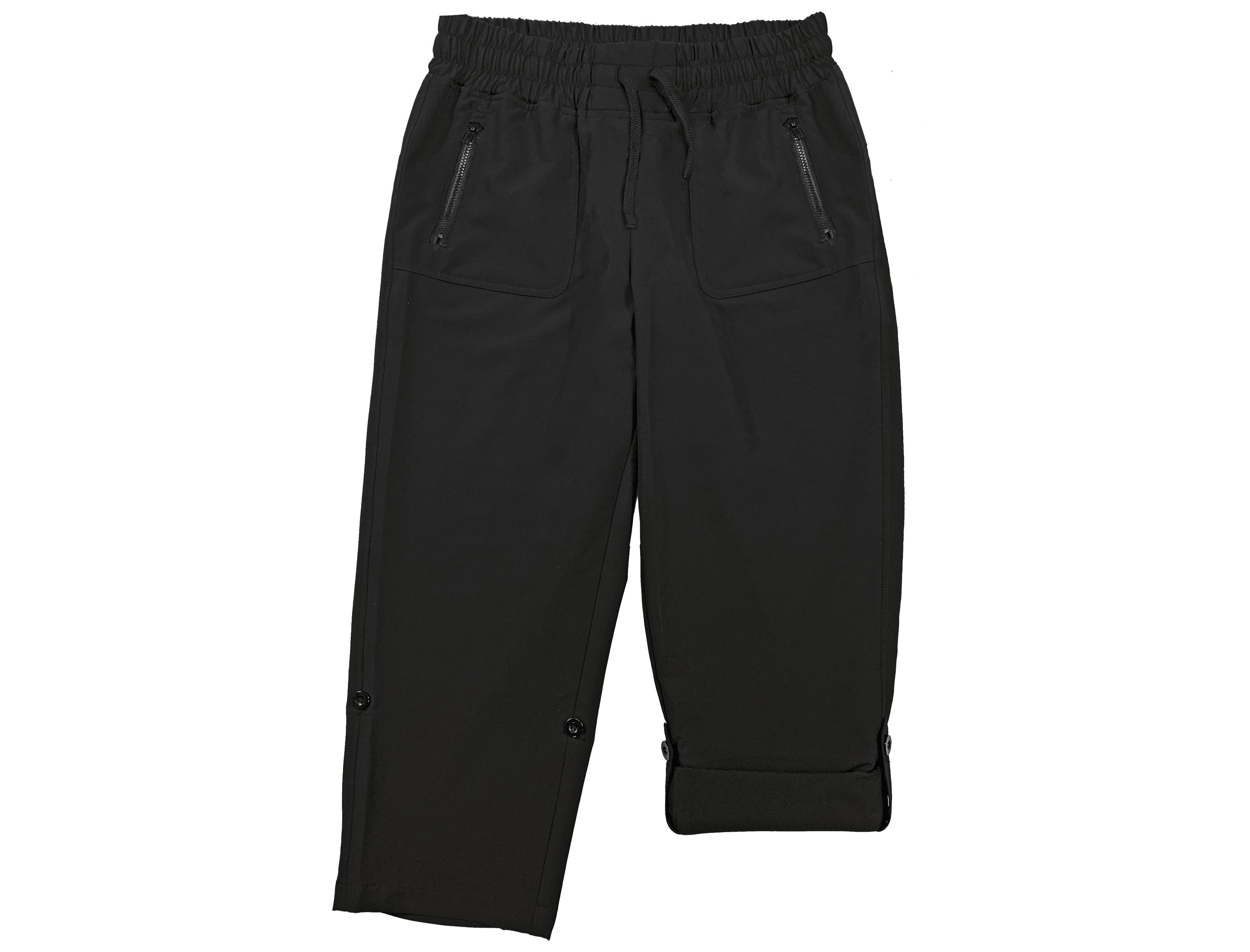 Ladies Roll Up Capri Pants