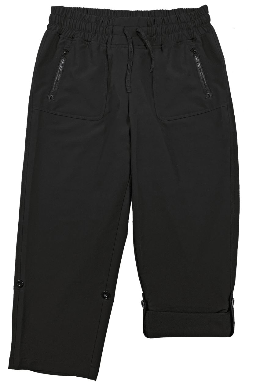 Ladies Roll Up Capri Pants