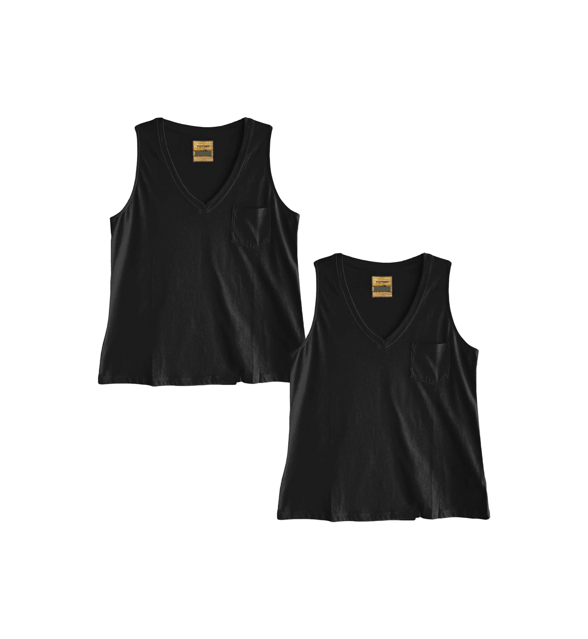 Tank Top with Chest Pocket 2-Pack