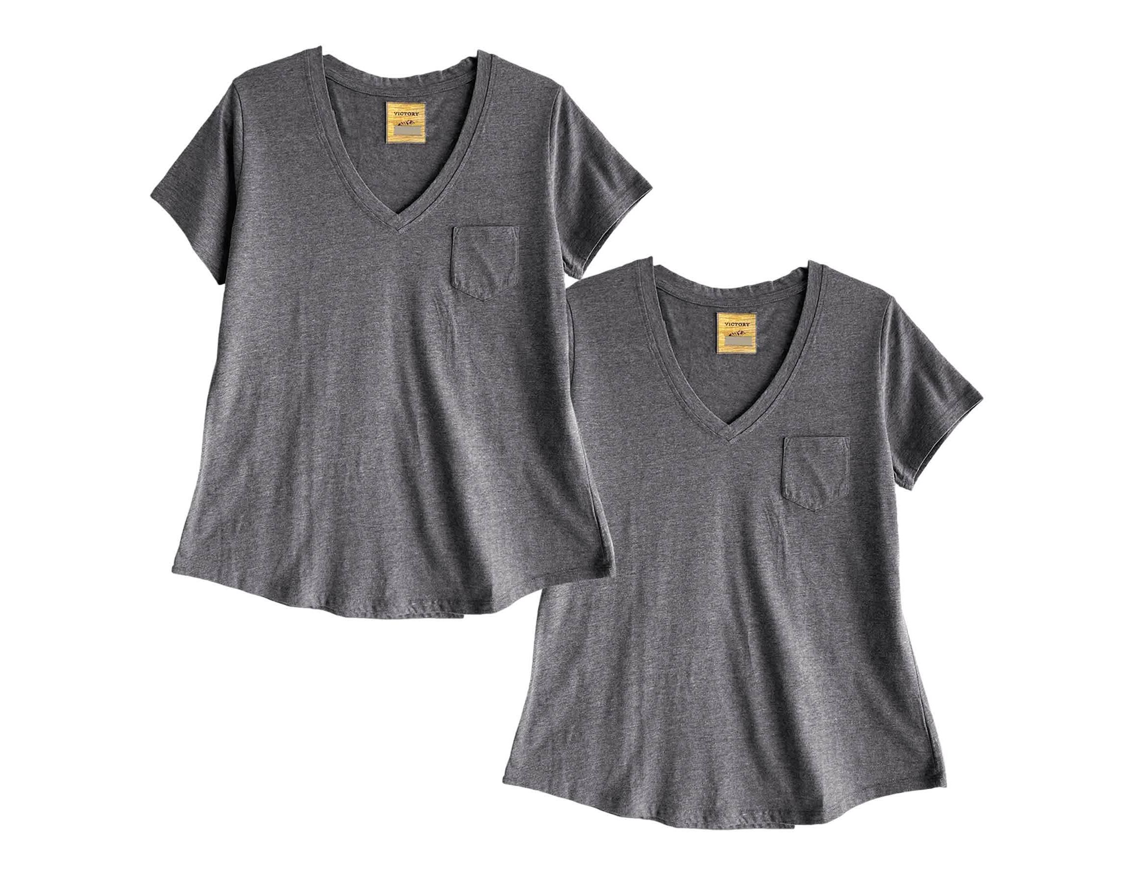 S/S V-Neck T-Shirt 2-Pack