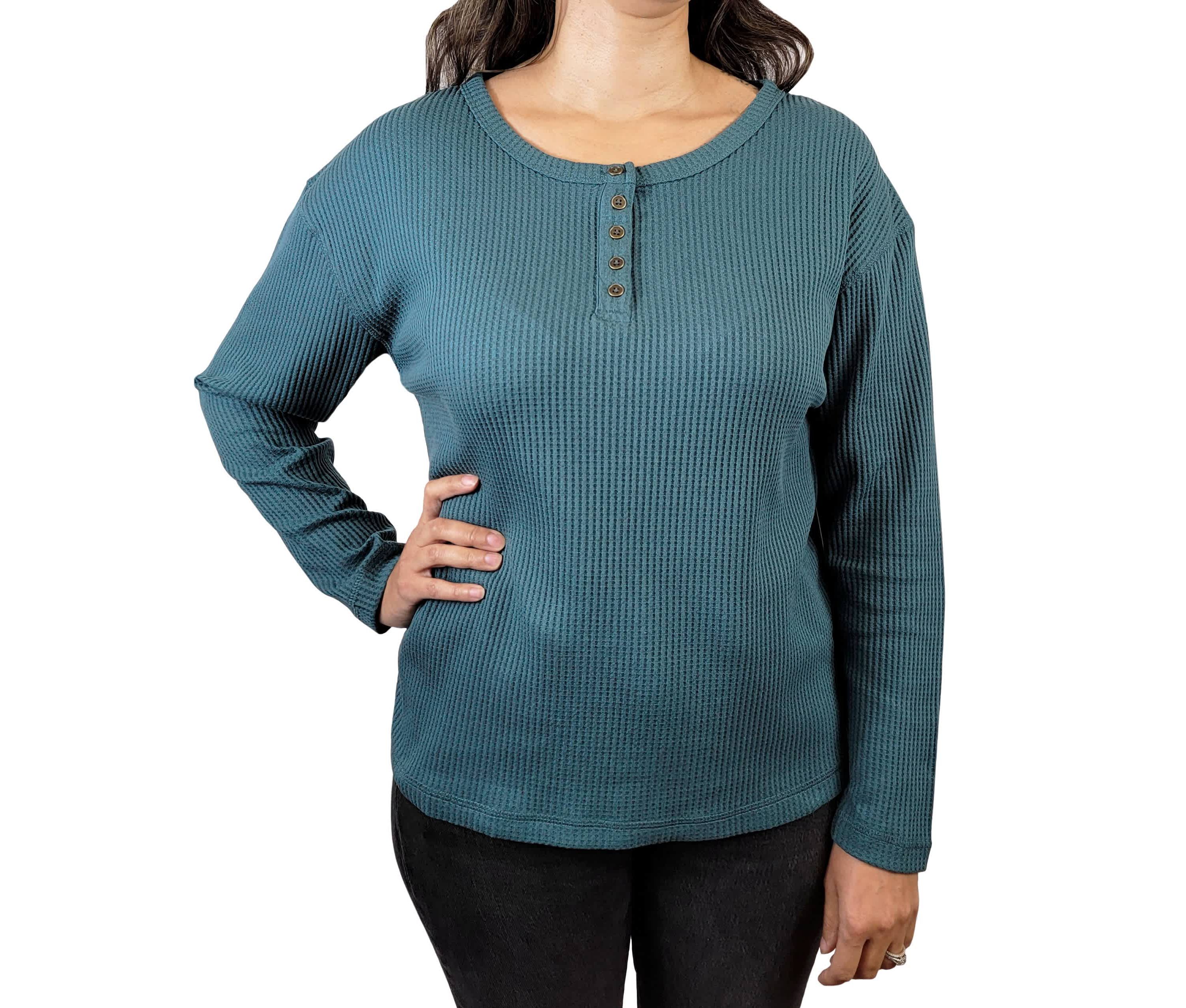 Ladies Thermal L/S Henley