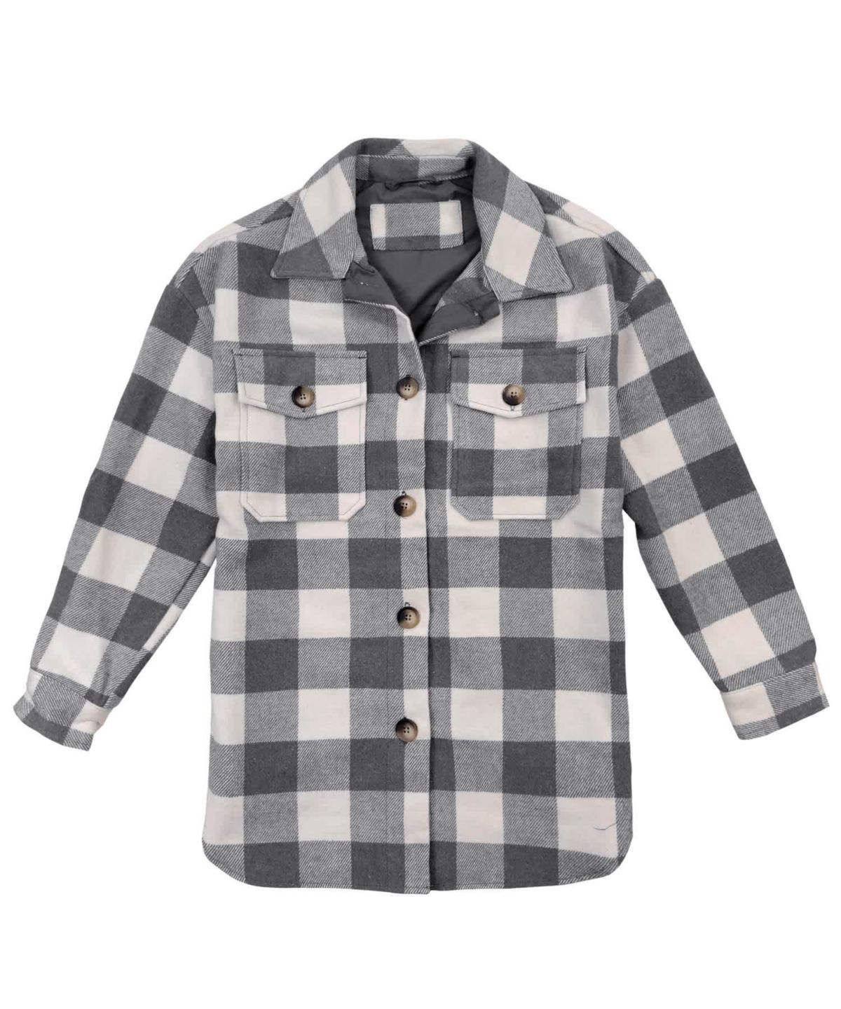 Ladies Wool Blend Shacket