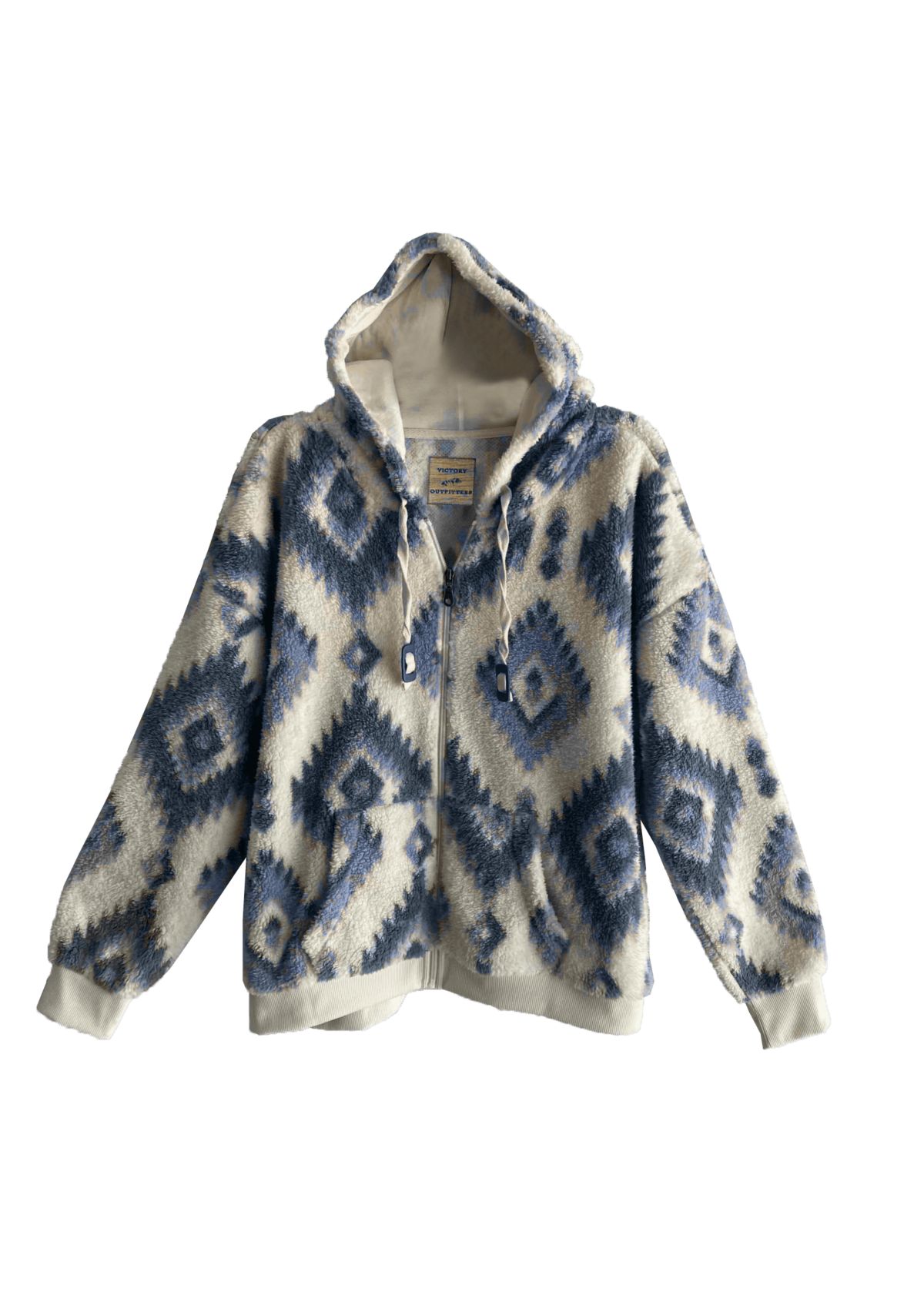 Ladies Aztec Full Zip Hoodie