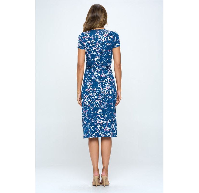 WRAP DRESS WITH TIE