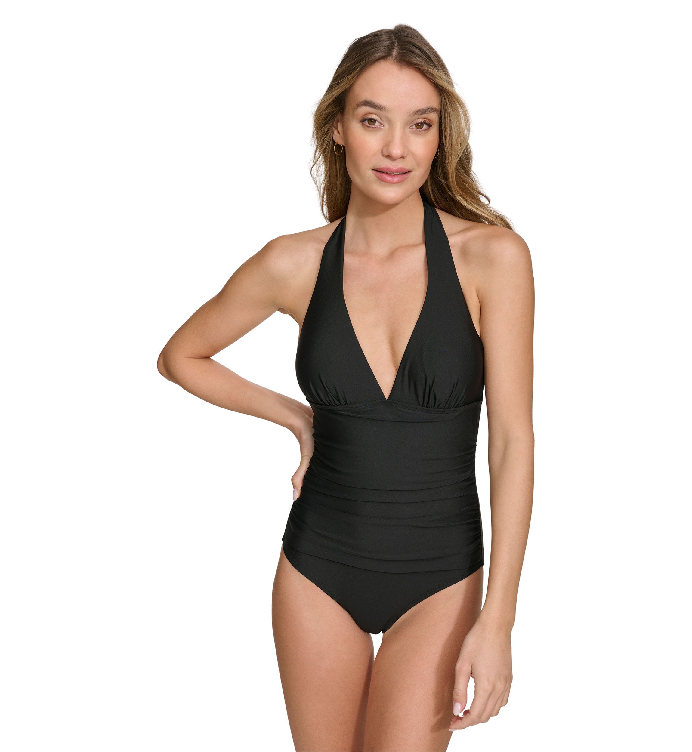 Halter Mio One Piece Swimsuit with Underwire