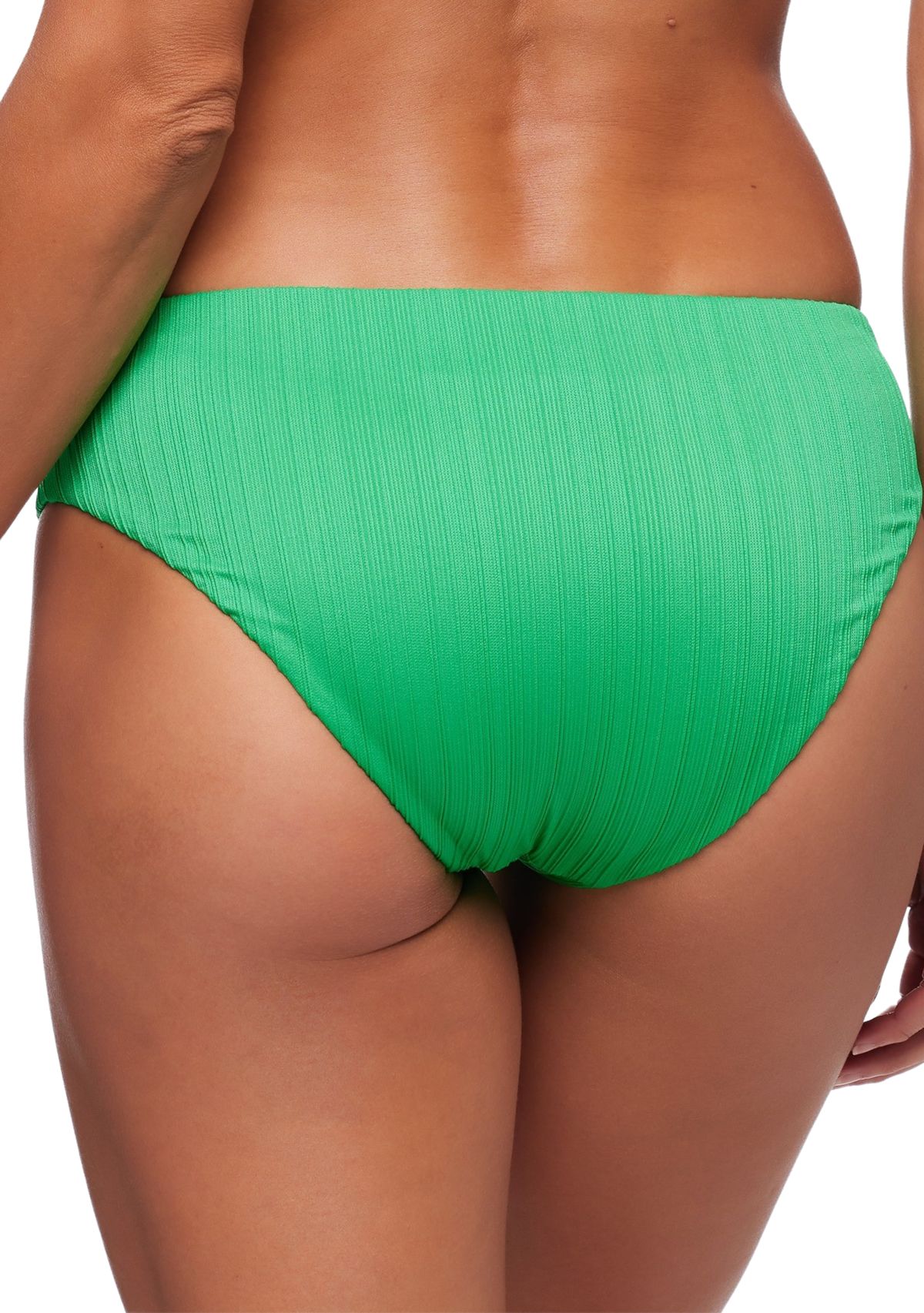 Variegated Rib Retro Swim Bottoms