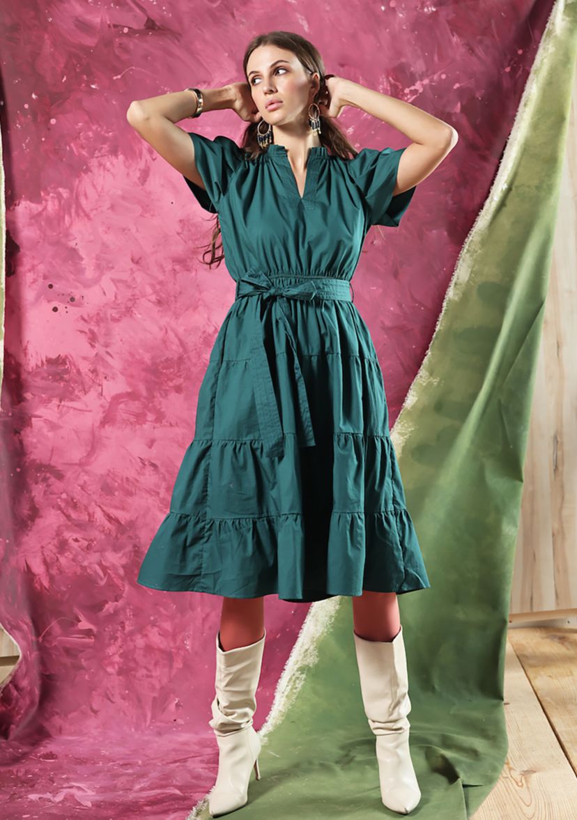 Womens Irene Midi Dress