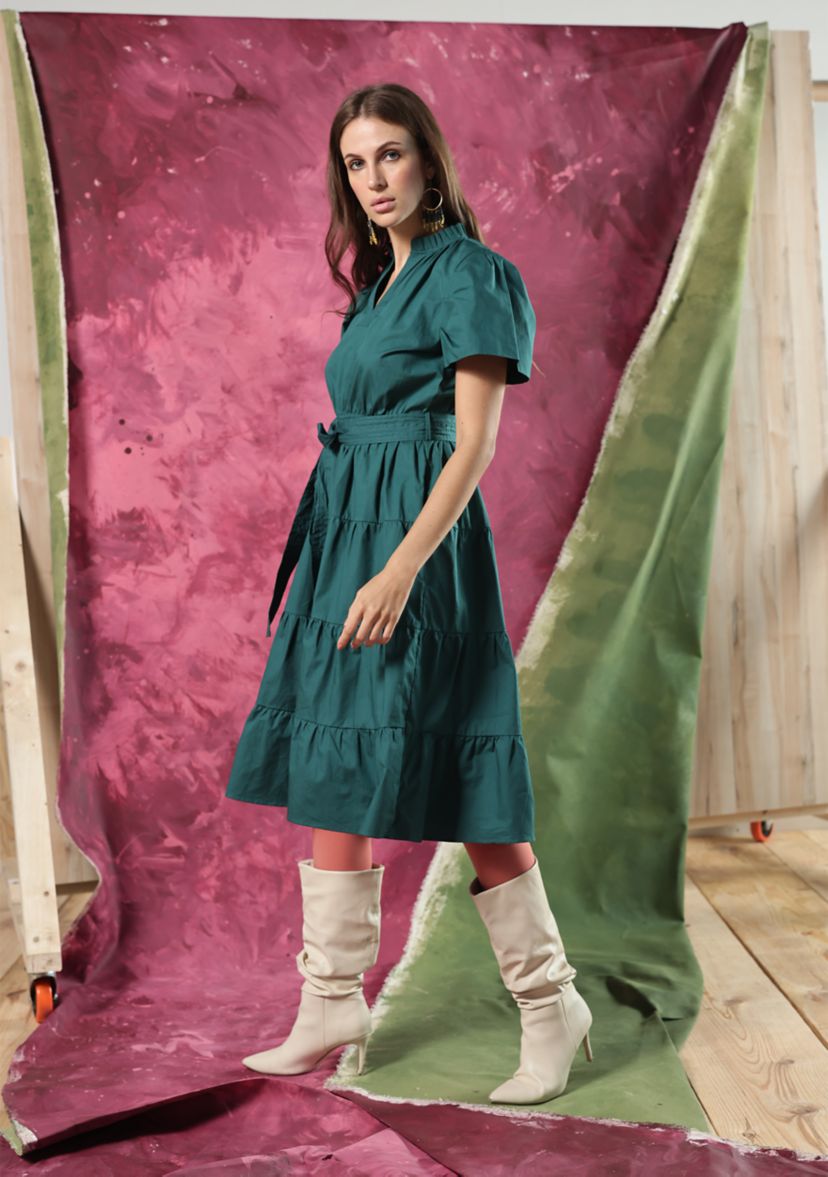 Womens Irene Midi Dress